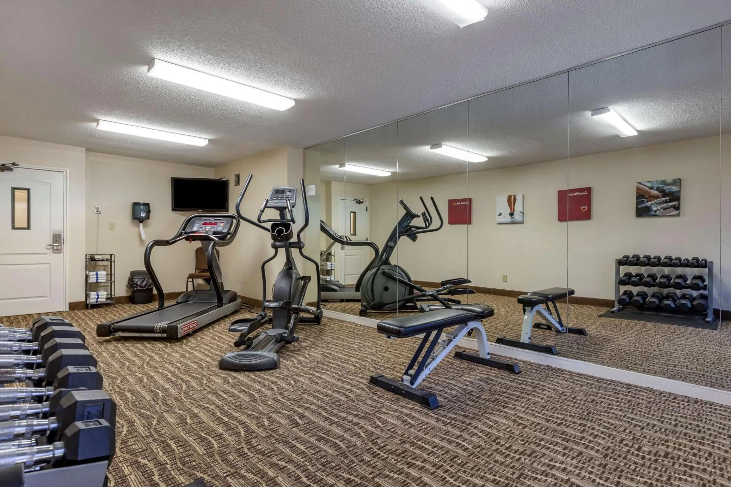Fitness centre/facilities in Comfort Inn Laurinburg