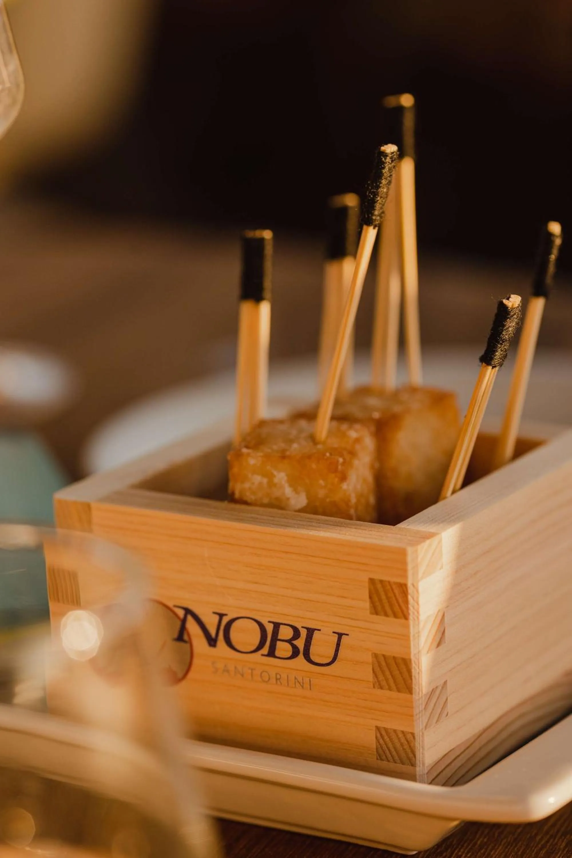 Restaurant/places to eat in Nobu Hotel Santorini