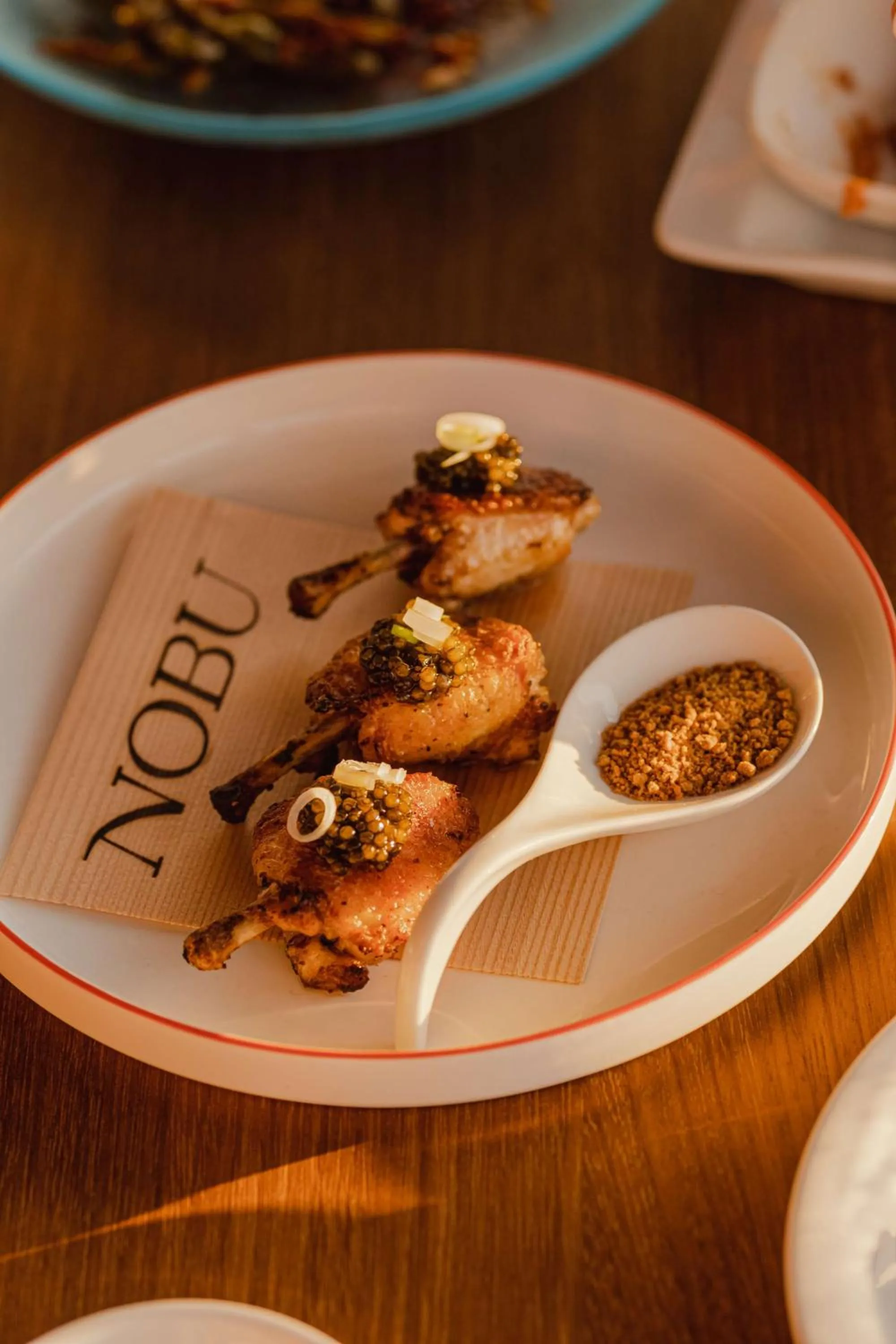 Restaurant/places to eat in Nobu Hotel Santorini