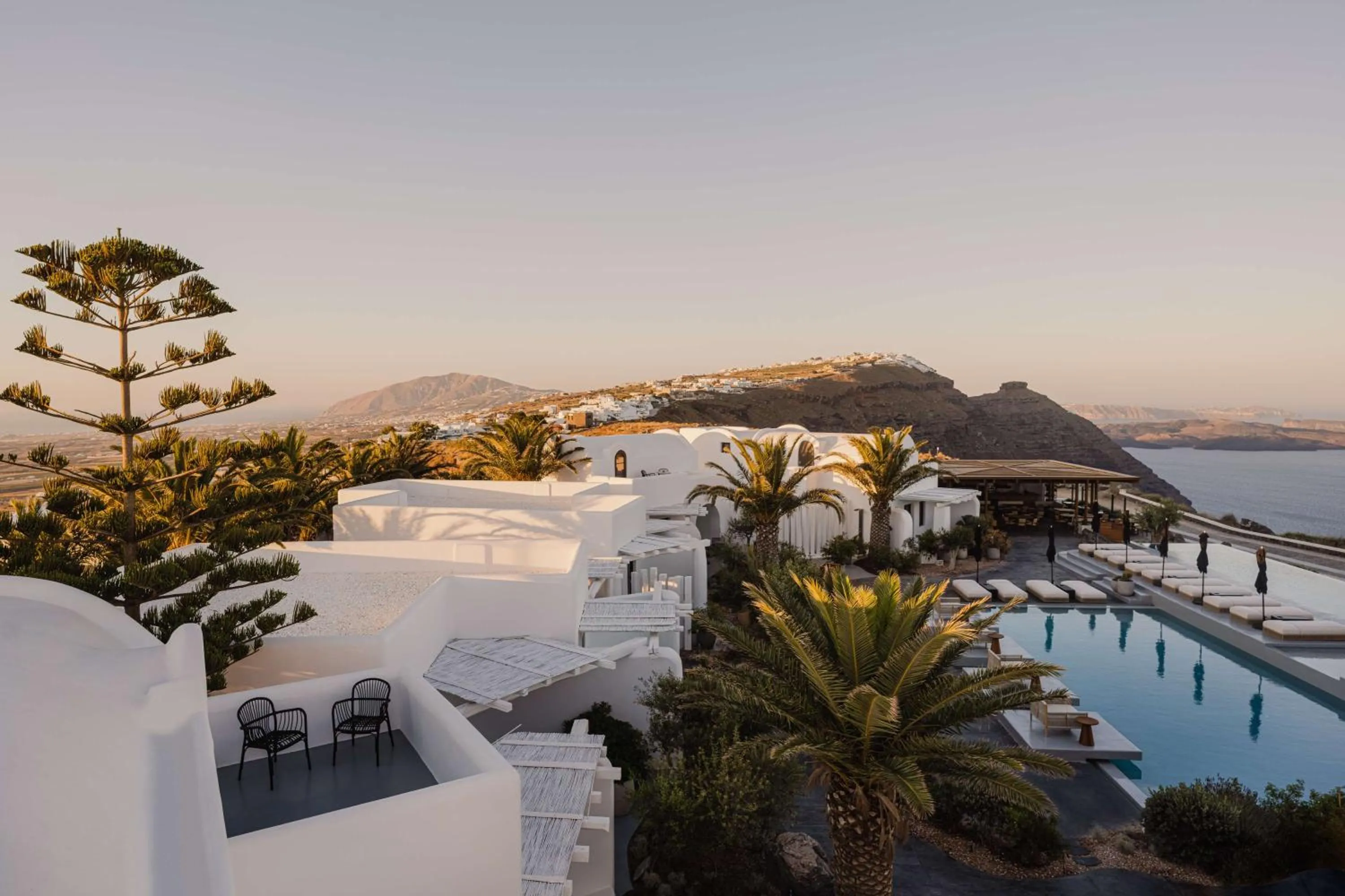 Property building in Nobu Hotel Santorini