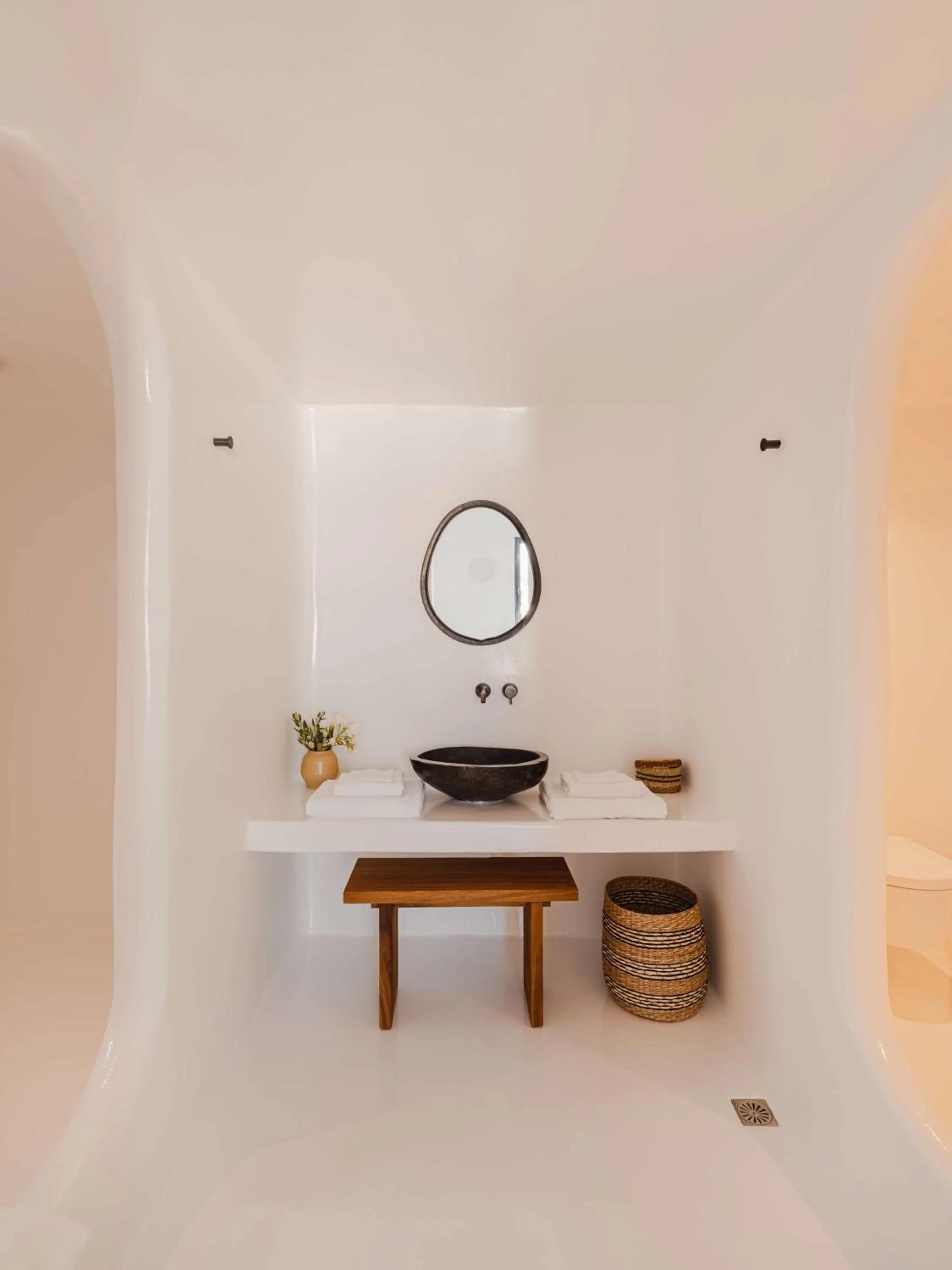 Bathroom in Nobu Hotel Santorini