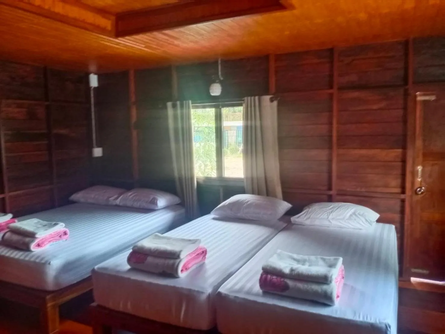 Bed in Baan Rabiangdao UthaiThani