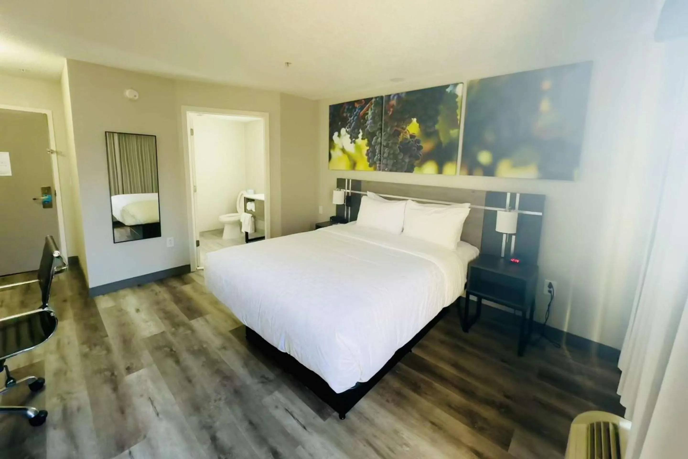 Bedroom, Bed in Clarion Pointe Albemarle