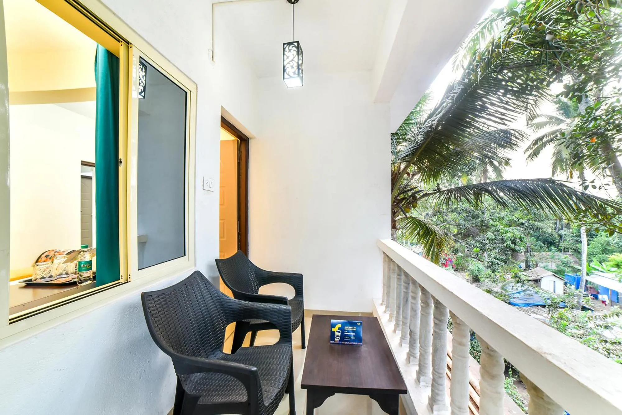 Balcony/Terrace in FabHotel K7 Trends With Pool, Calangute Beach