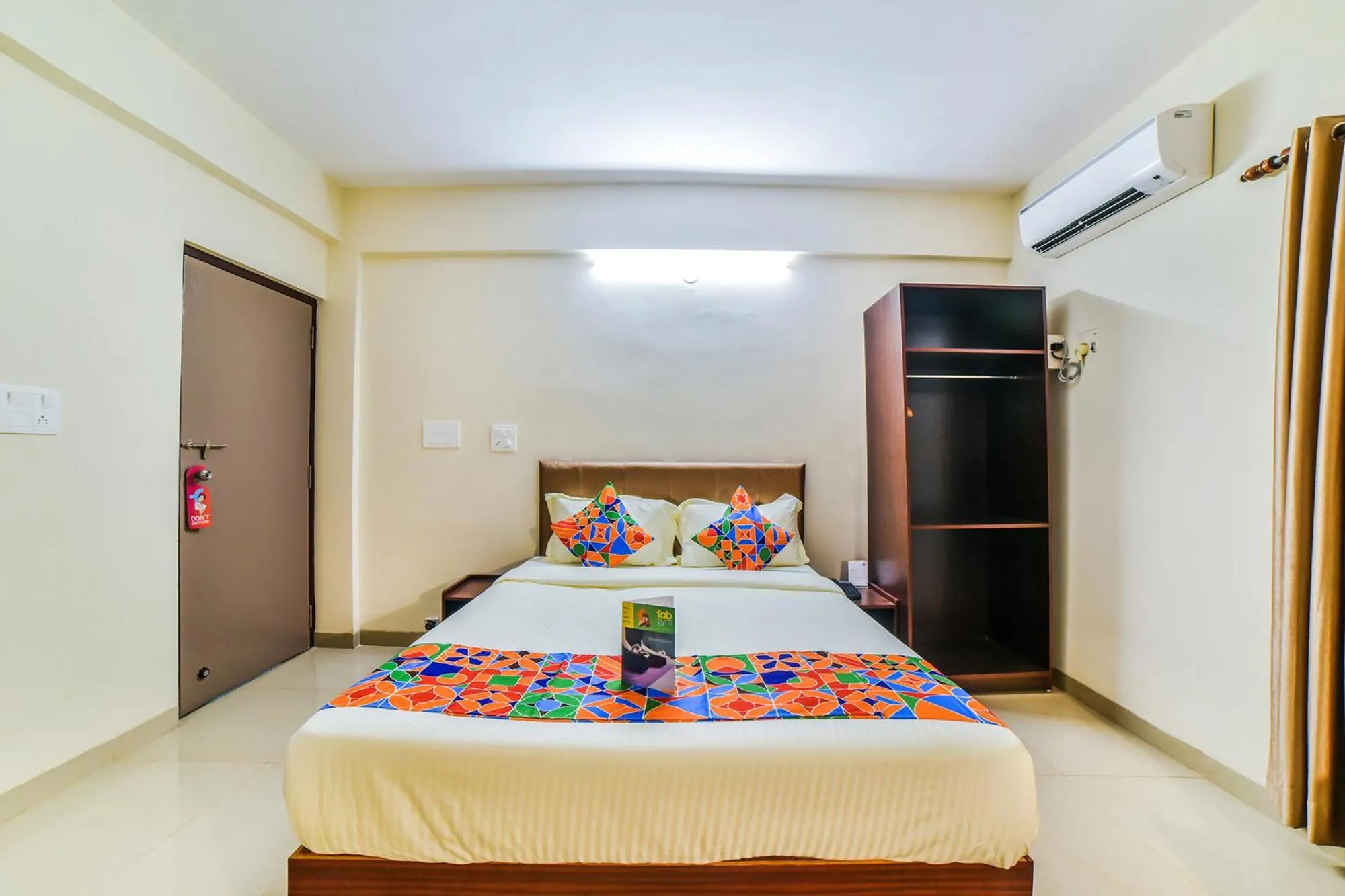 Bedroom, Bed in FabHotel K7 Trends With Pool, Calangute Beach