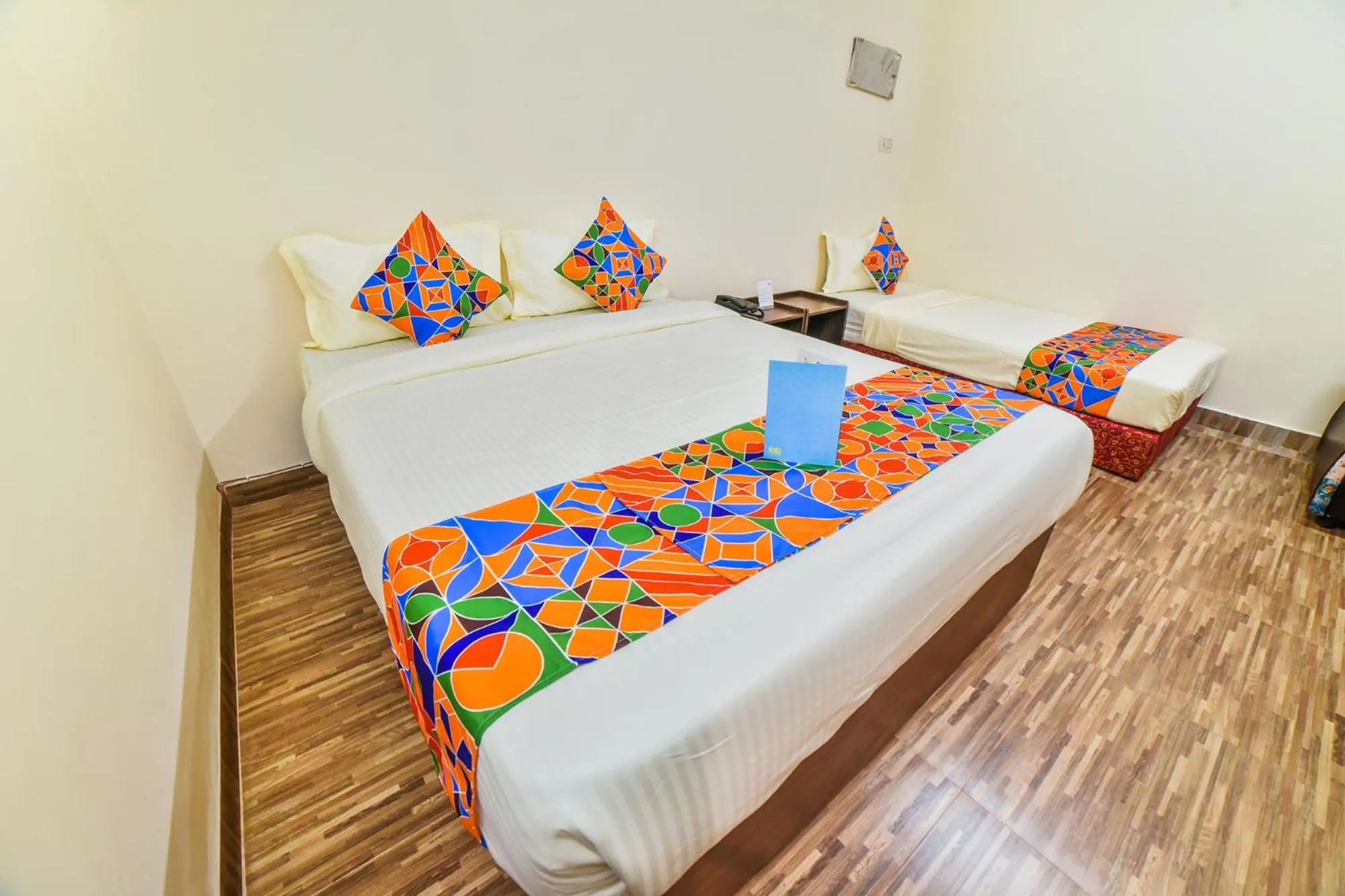Bedroom, Bed in FabHotel K7 Trends With Pool, Calangute Beach