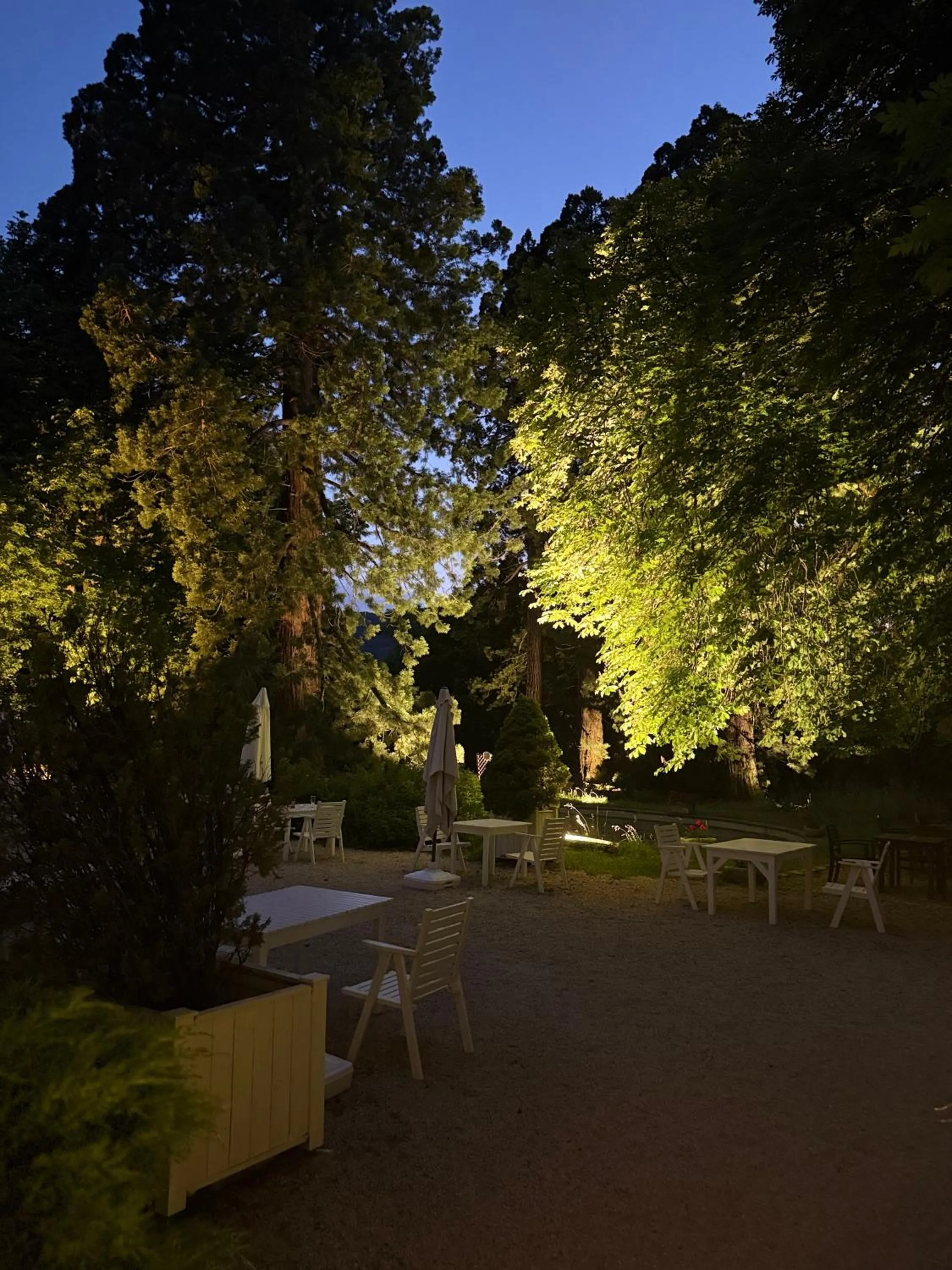 Patio in Chateau d'Ayres - Hôtel & Spa