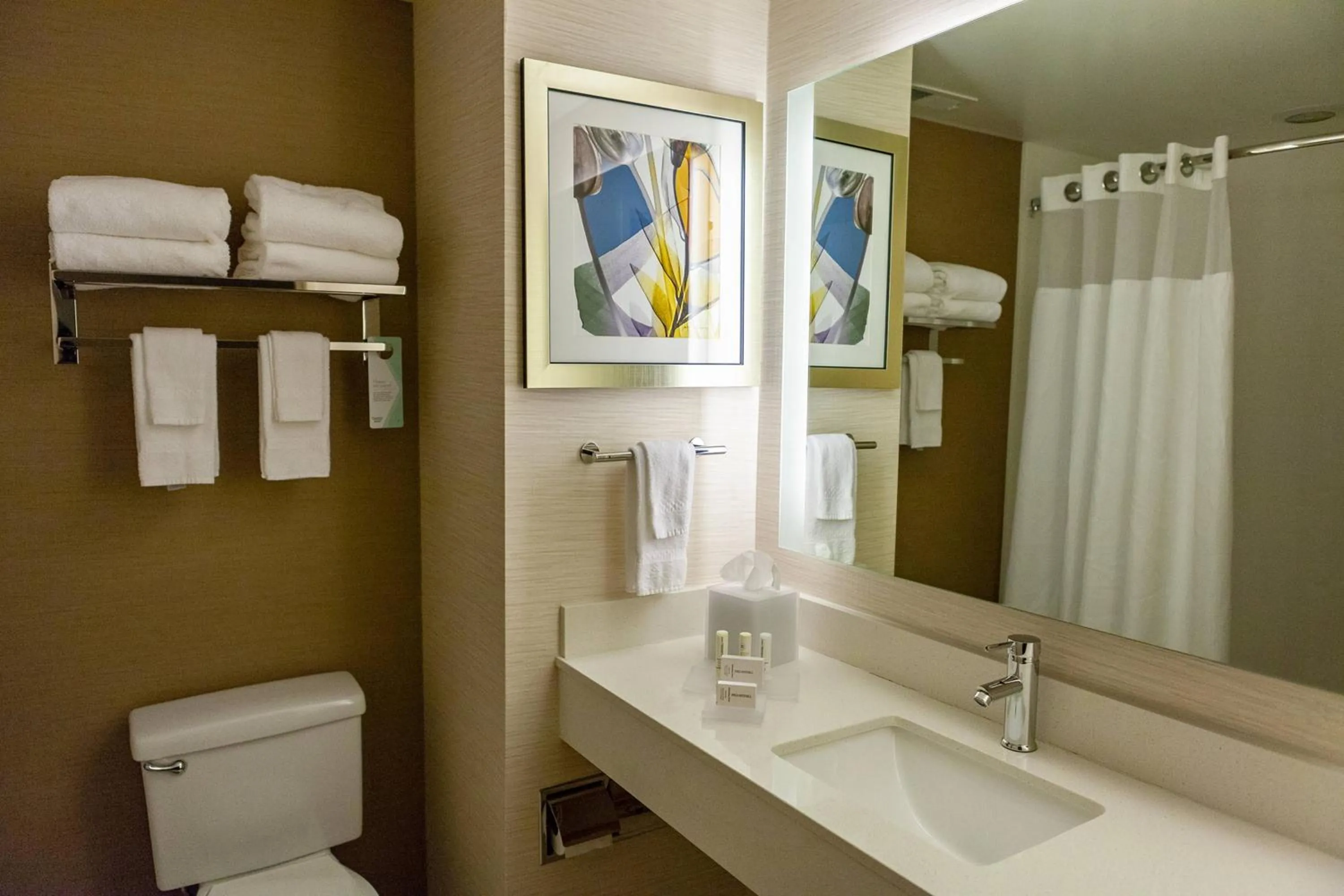 Bathroom in Fairfield Inn & Suites by Marriott - Rockingham, NC