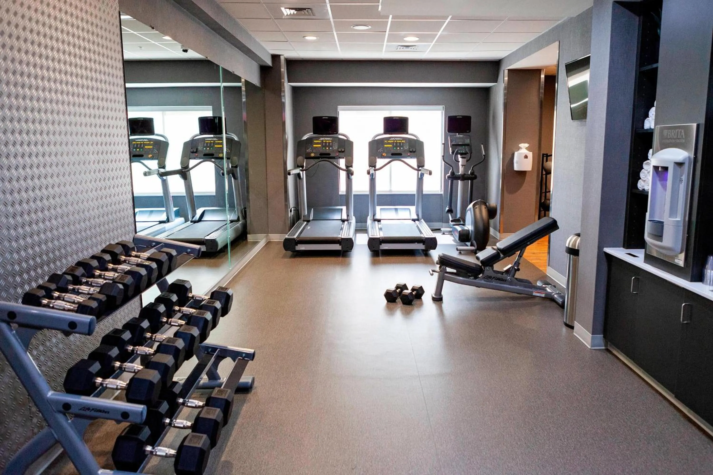 Fitness centre/facilities in Fairfield Inn & Suites by Marriott - Rockingham, NC
