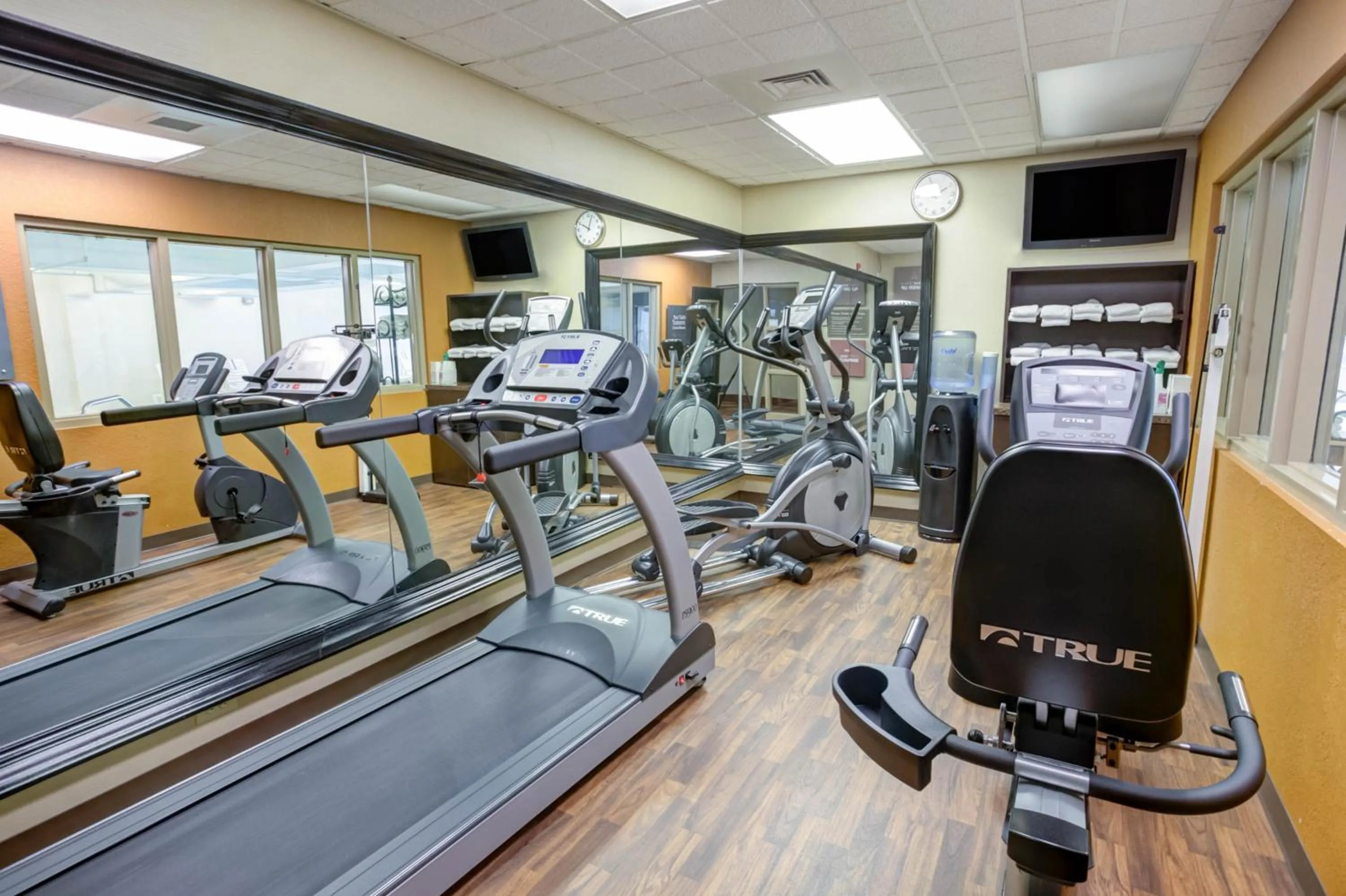 Fitness centre/facilities in Charlotte Suites by IHG