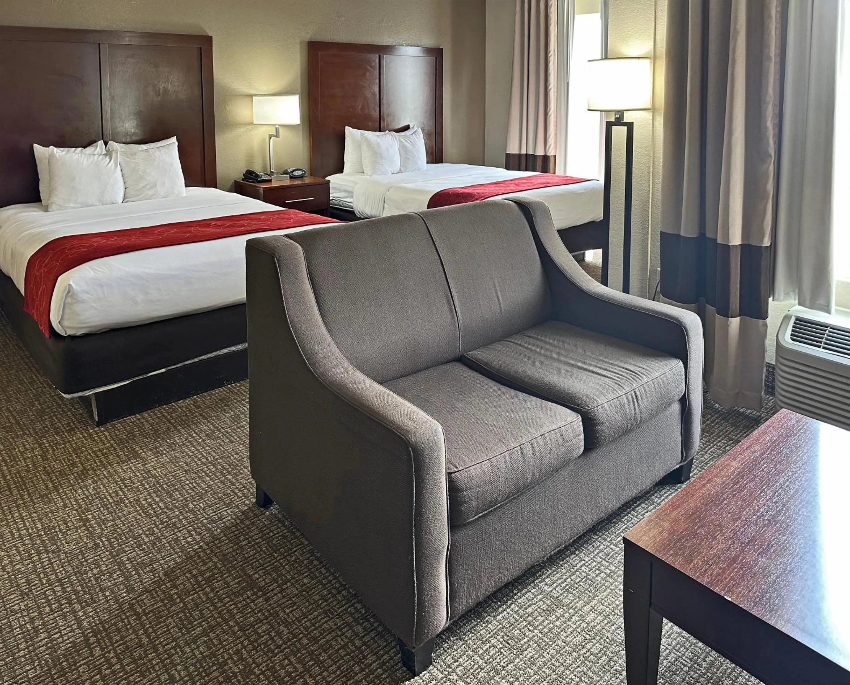 Bedroom, Bed in Concord Suites by IHG