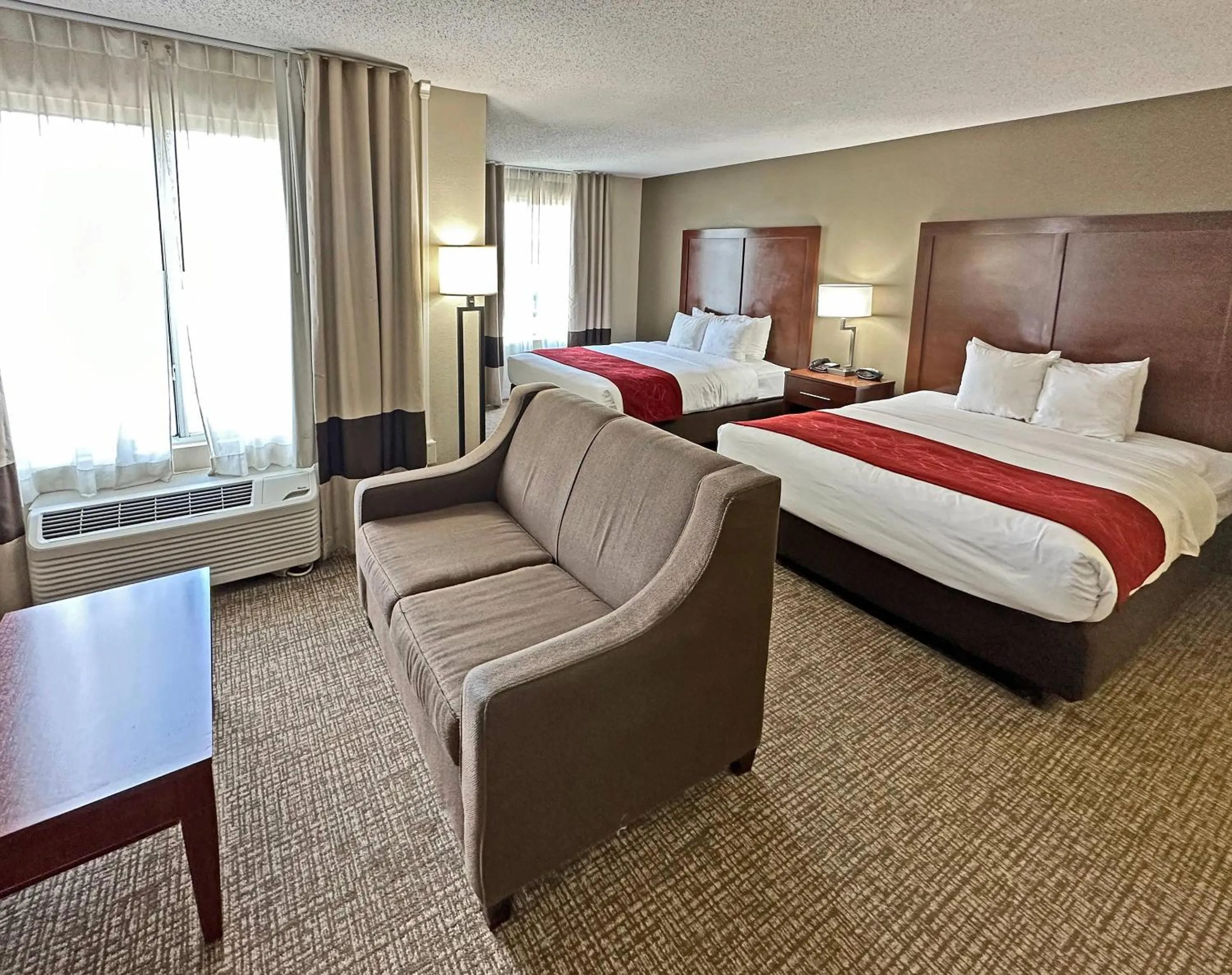 Bedroom, Bed in Concord Suites by IHG