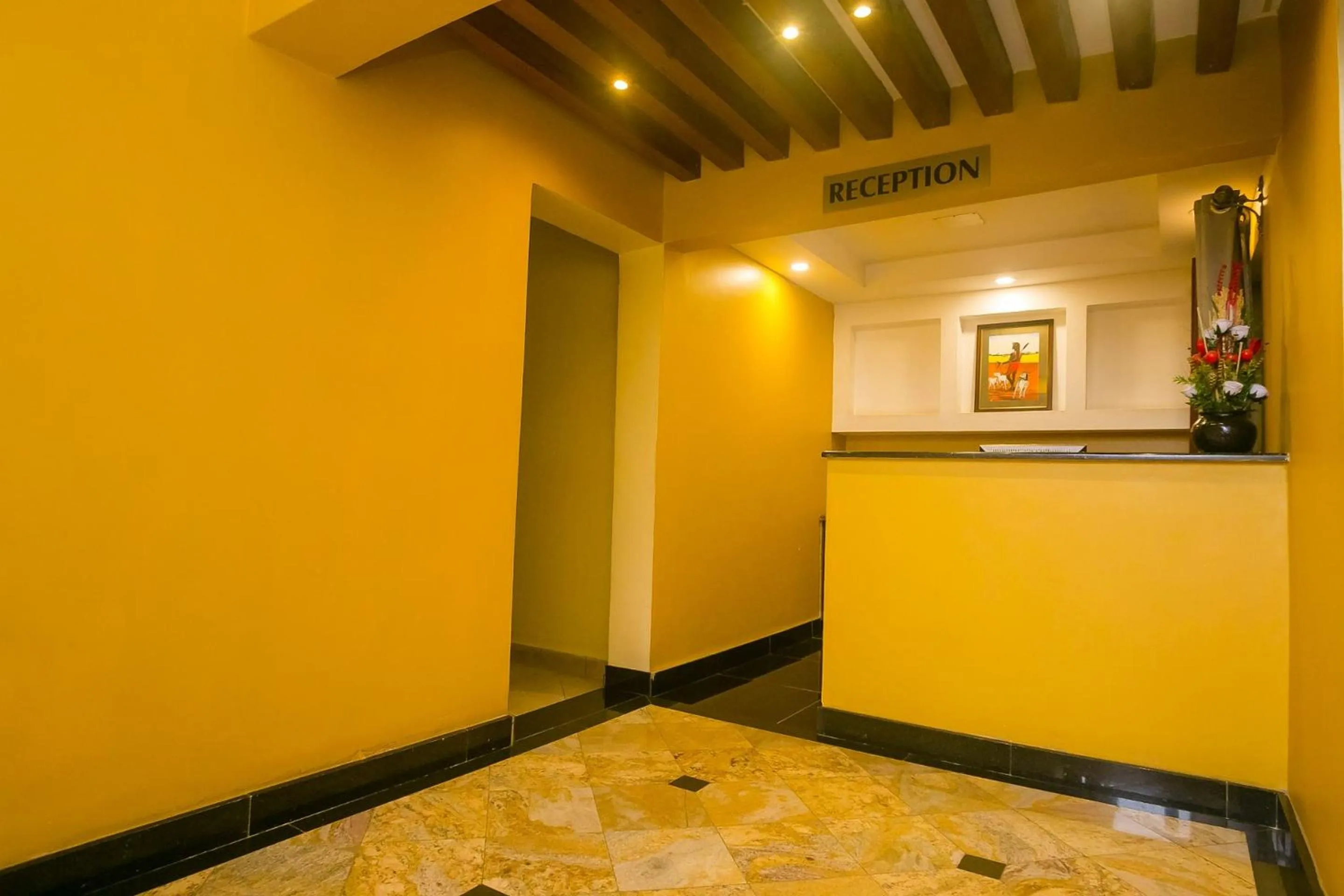 Lobby or reception in Plus254 Hotel