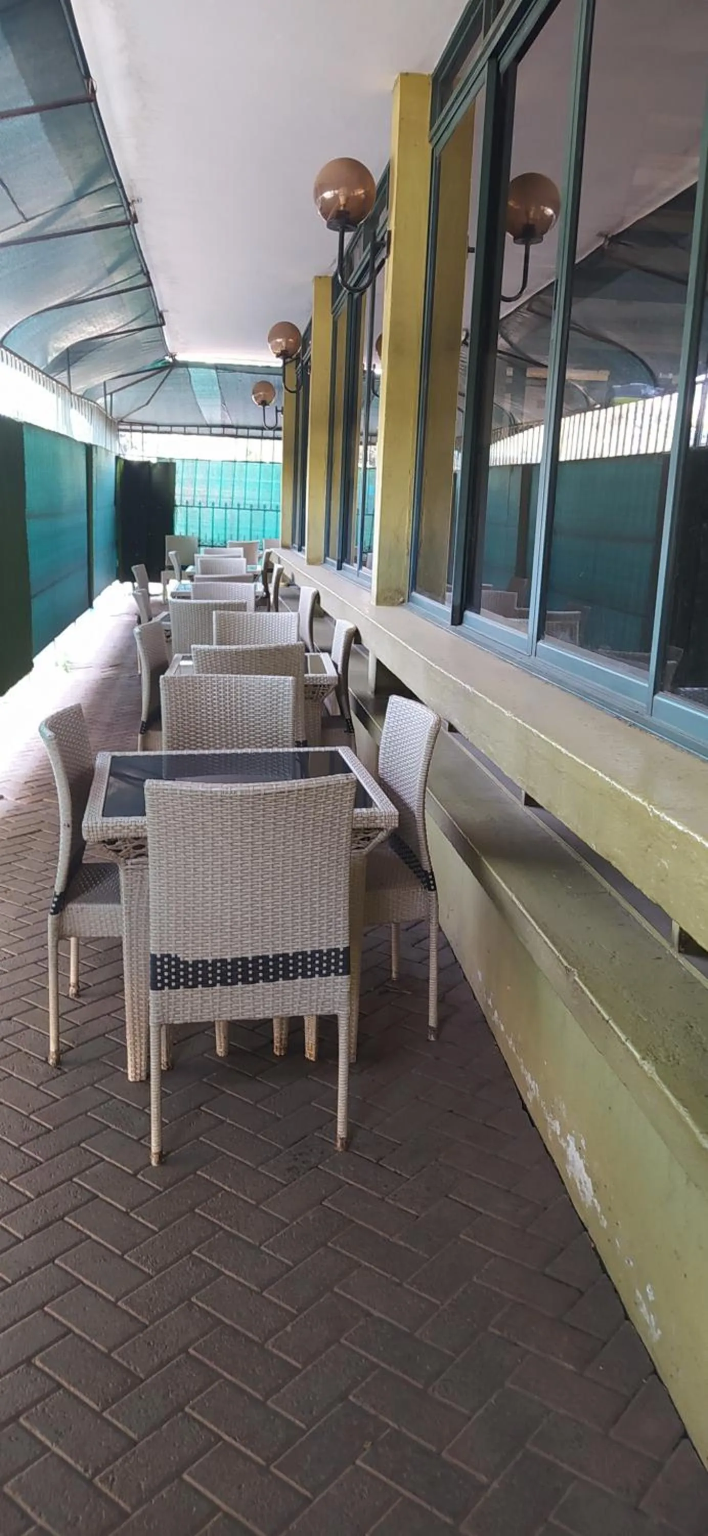 Seating area in Plus254 Hotel