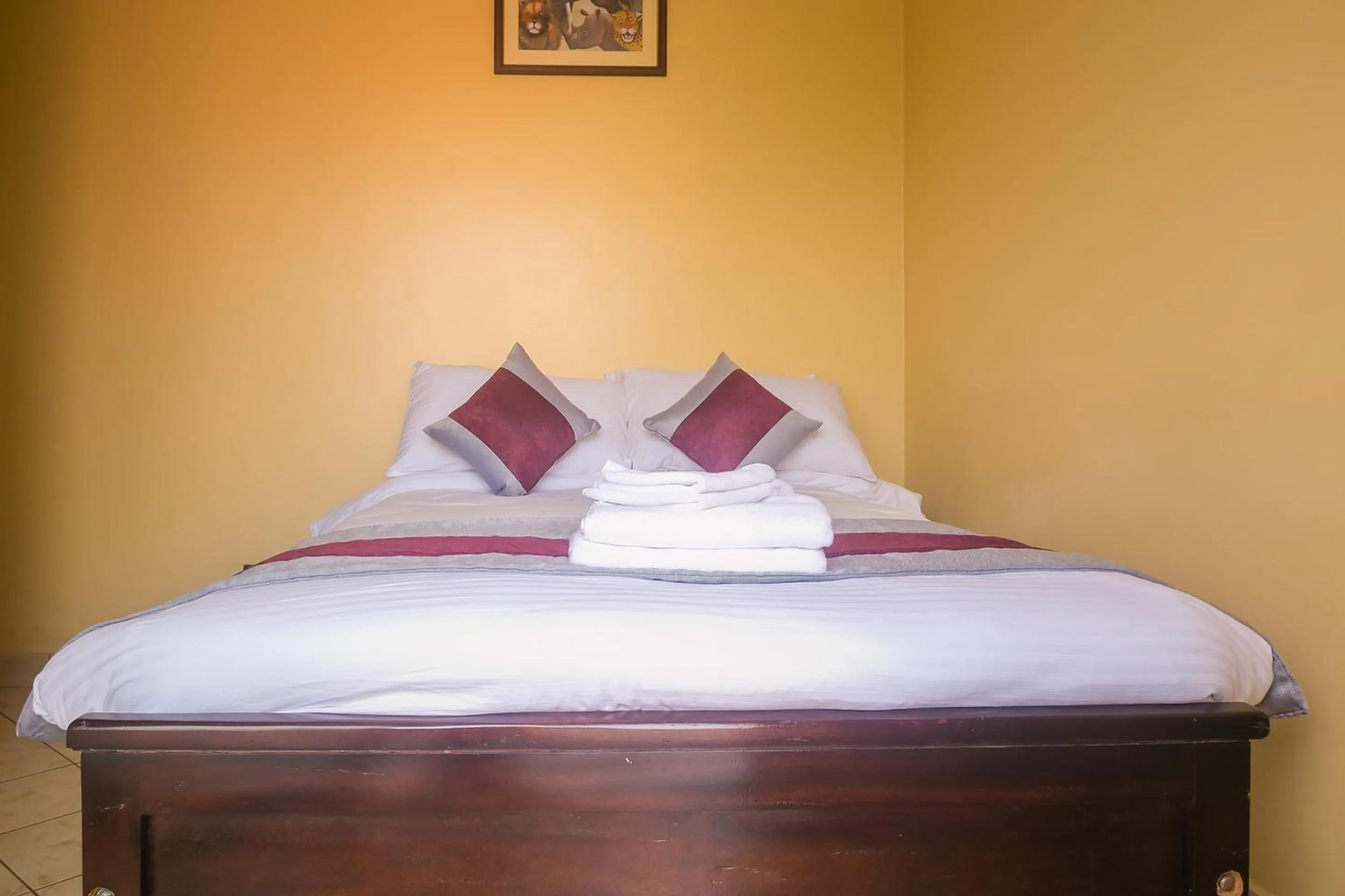 Bed in Plus254 Hotel