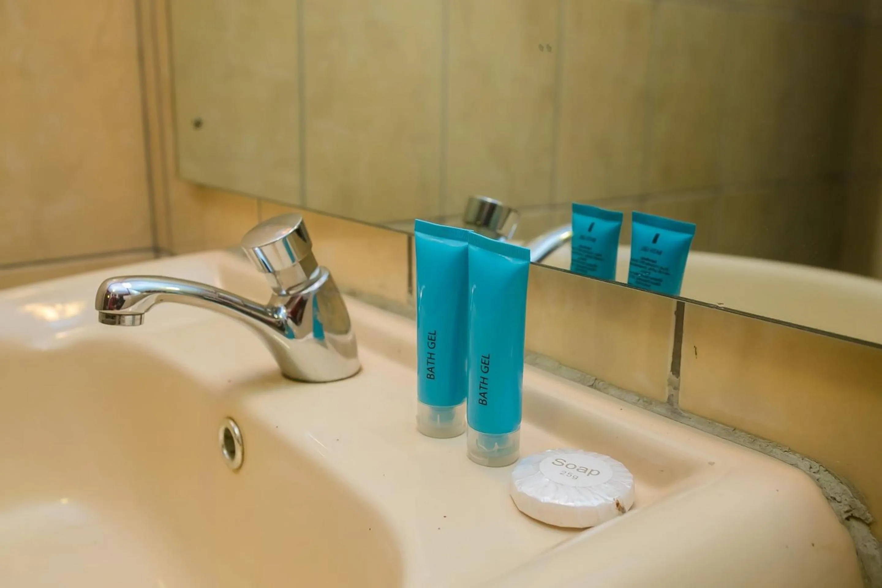 Bathroom in Plus254 Hotel