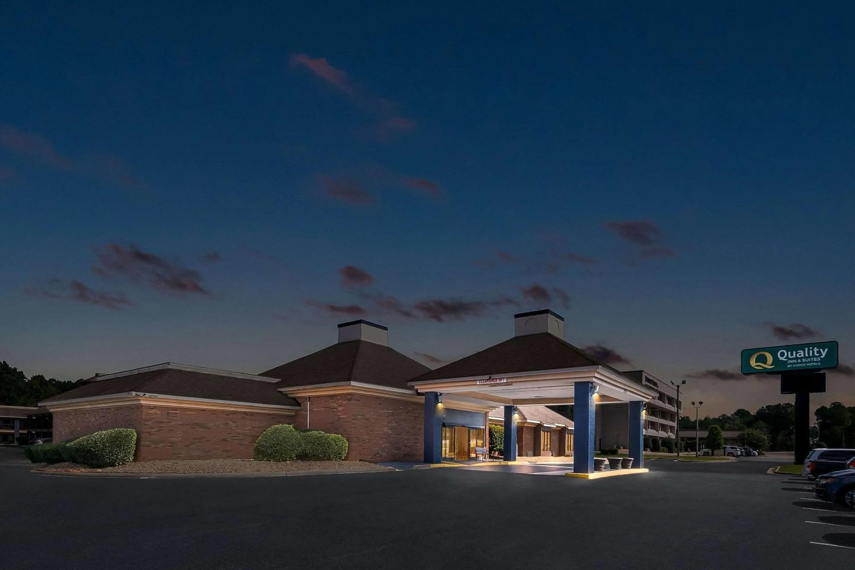 Property building in SureStay Plus Hotel by Best Western Fayetteville
