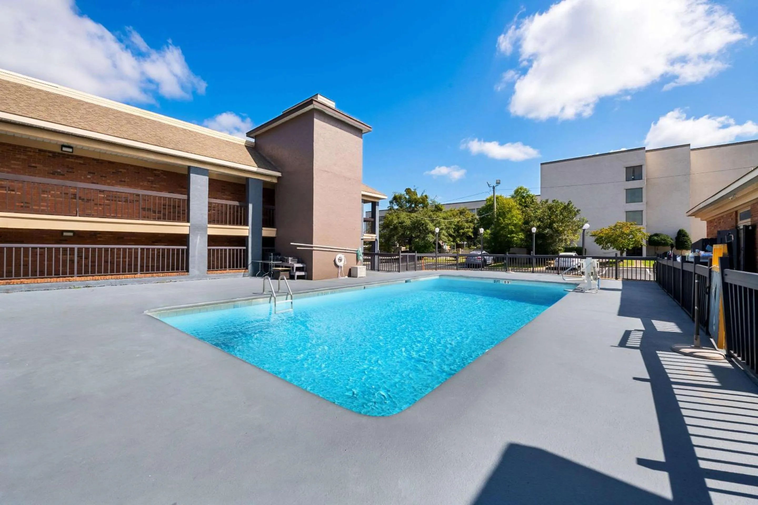 Swimming pool in SureStay Plus Hotel by Best Western Fayetteville