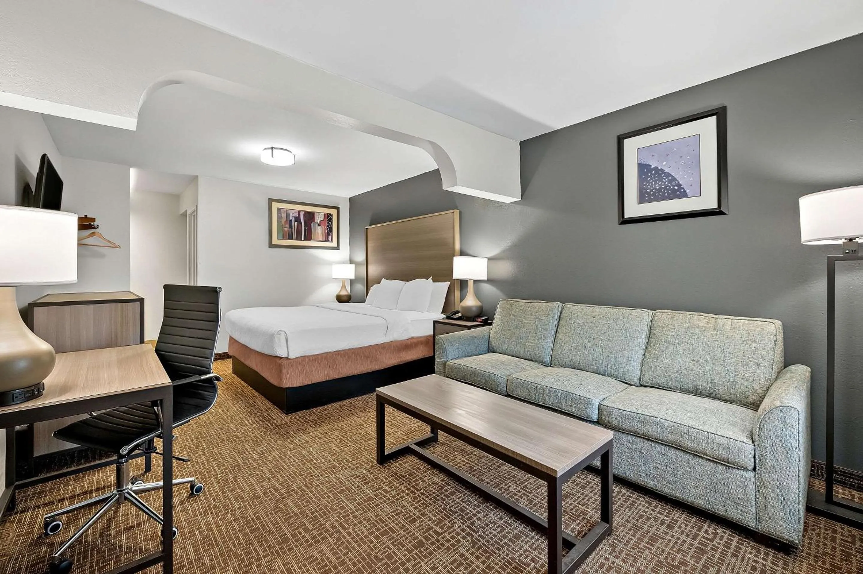 Bedroom, Bed in SureStay Plus Hotel by Best Western Fayetteville