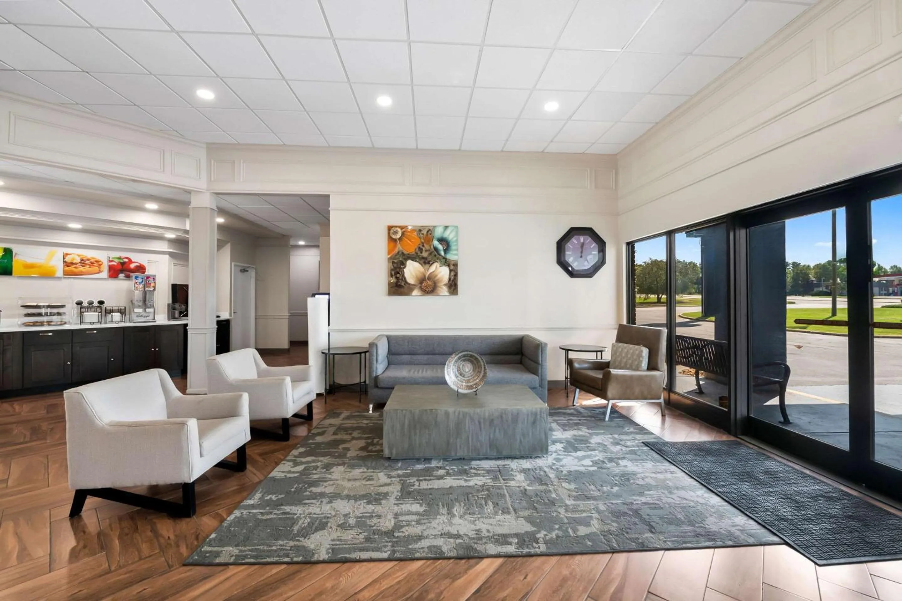 Lobby or reception in SureStay Plus Hotel by Best Western Fayetteville