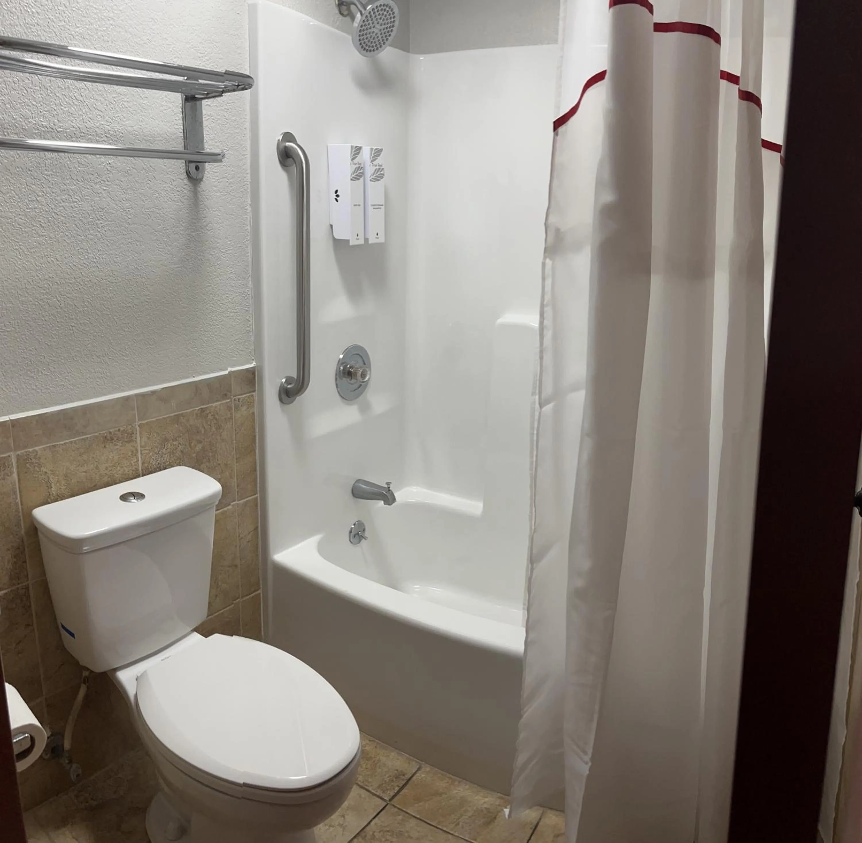 Bathroom in Econo Lodge Sanford NC