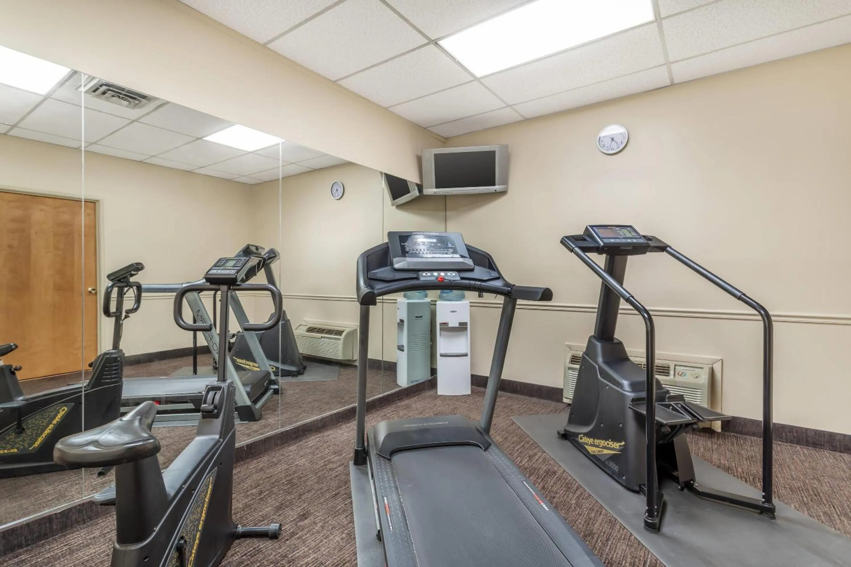 Fitness centre/facilities in Quality Inn West of Asheville