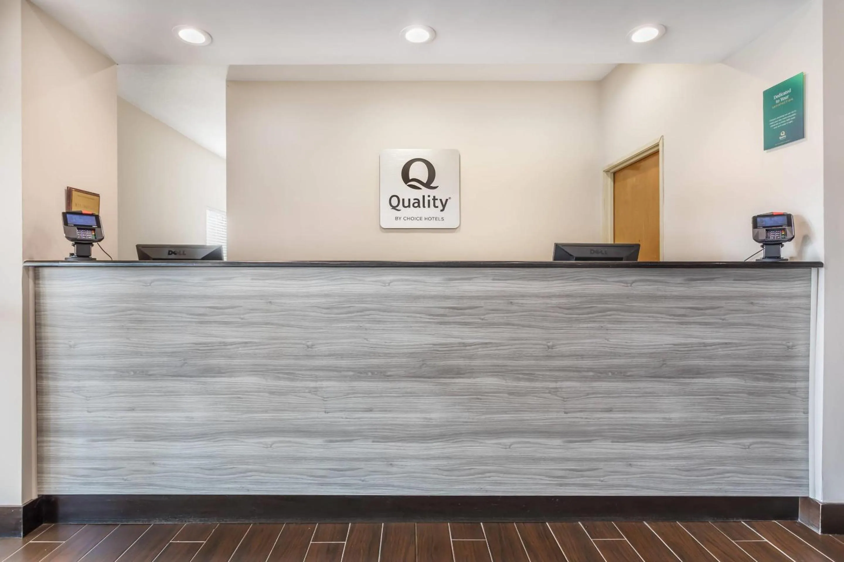 Lobby or reception in Quality Inn West of Asheville