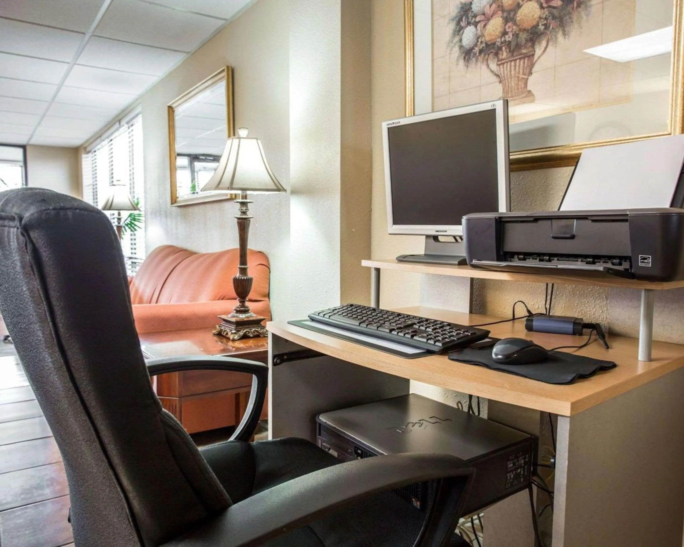 On site in Quality Inn & Suites Monroe