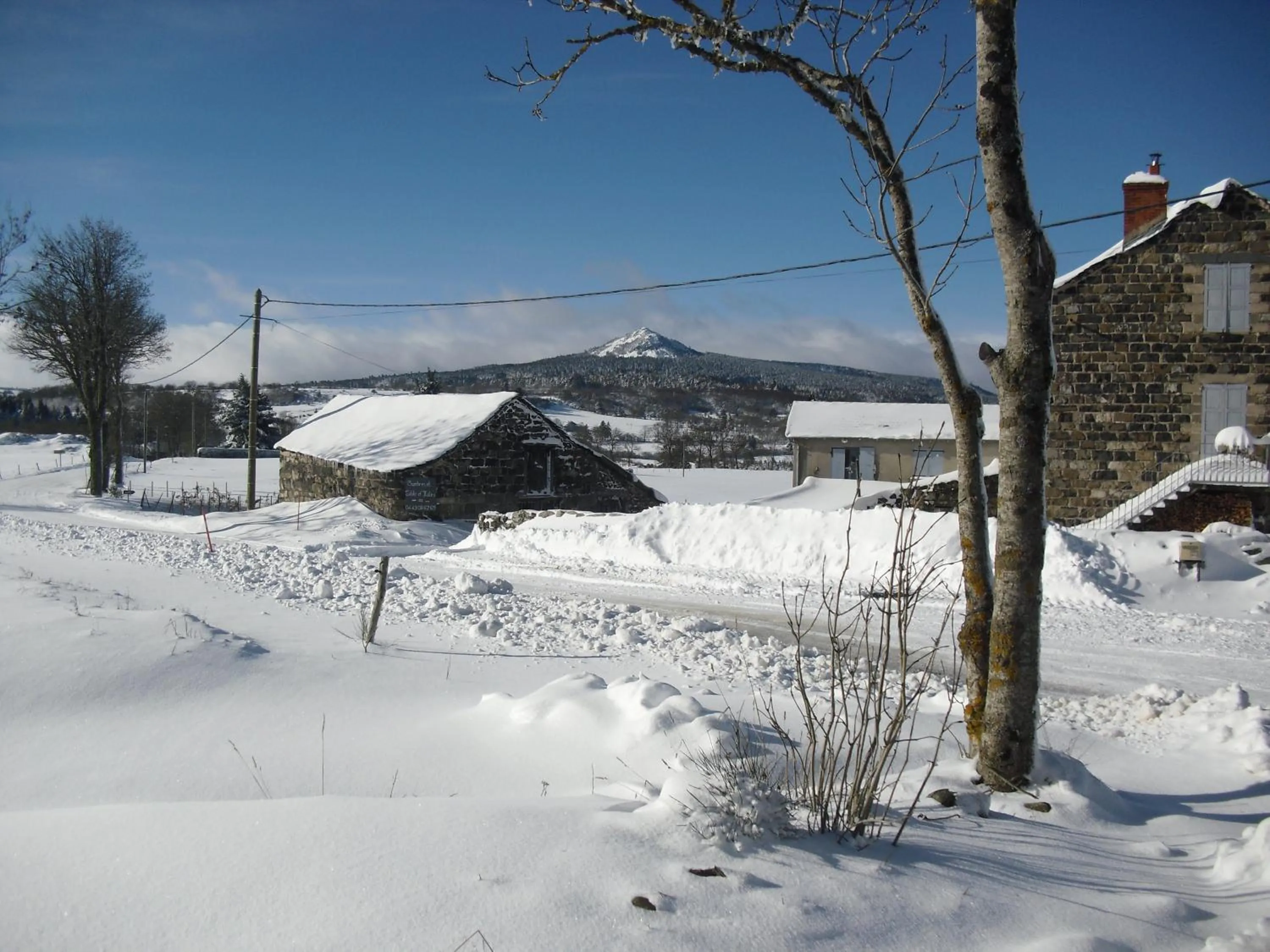 Winter in La Ferme de Madelonnet