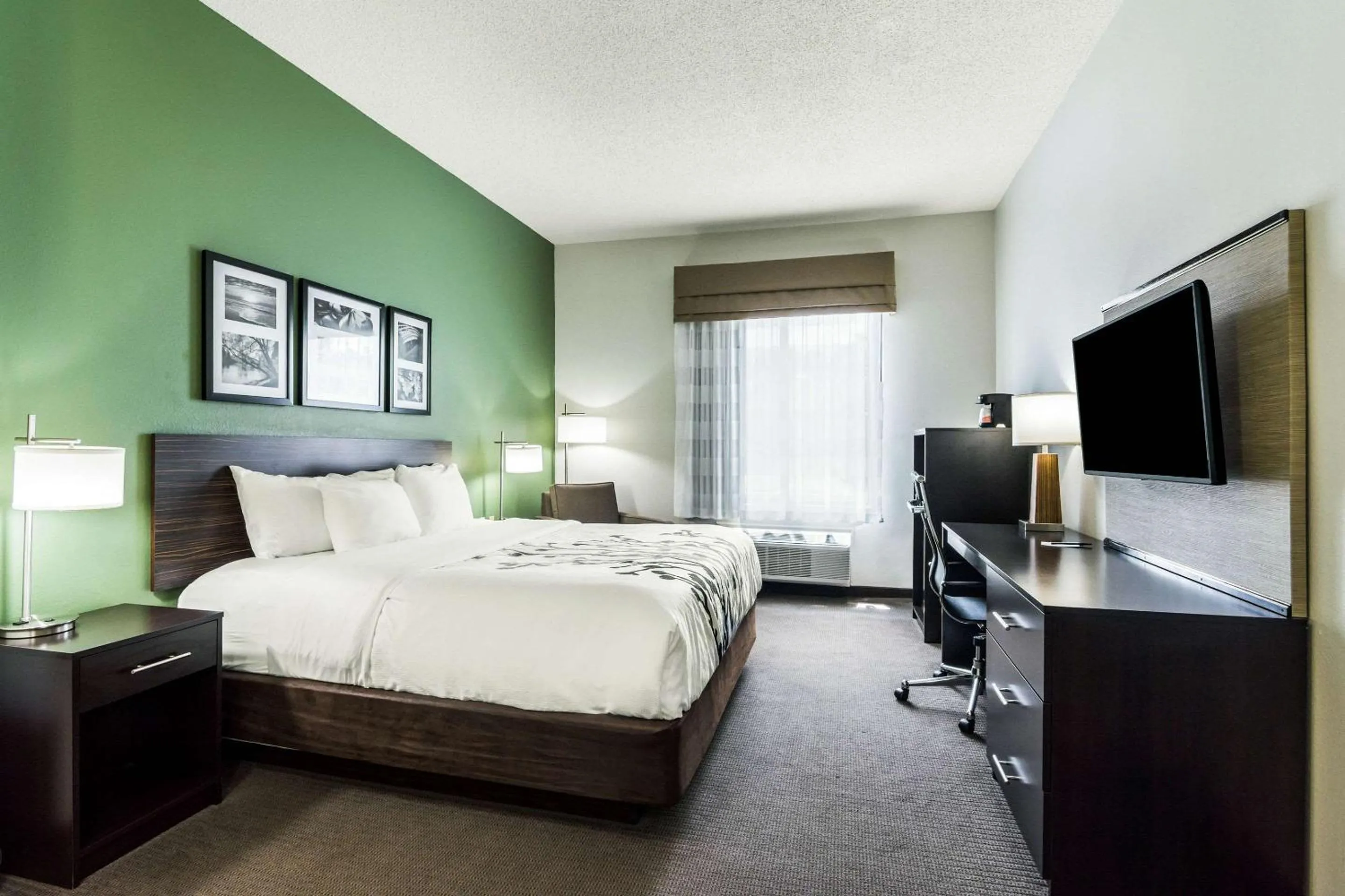 Photo of the whole room, Bed in Sleep Inn & Suites Smithfield near I-95