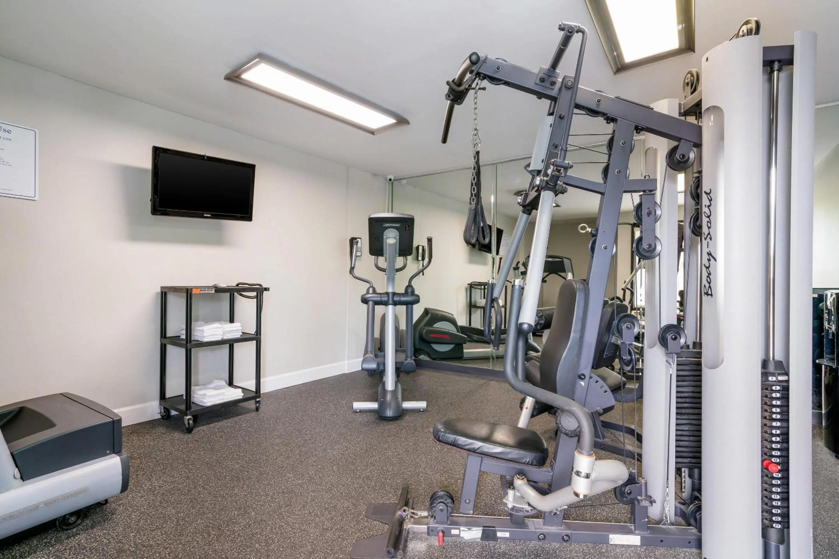 Fitness centre/facilities in Quality Inn Greenville near University
