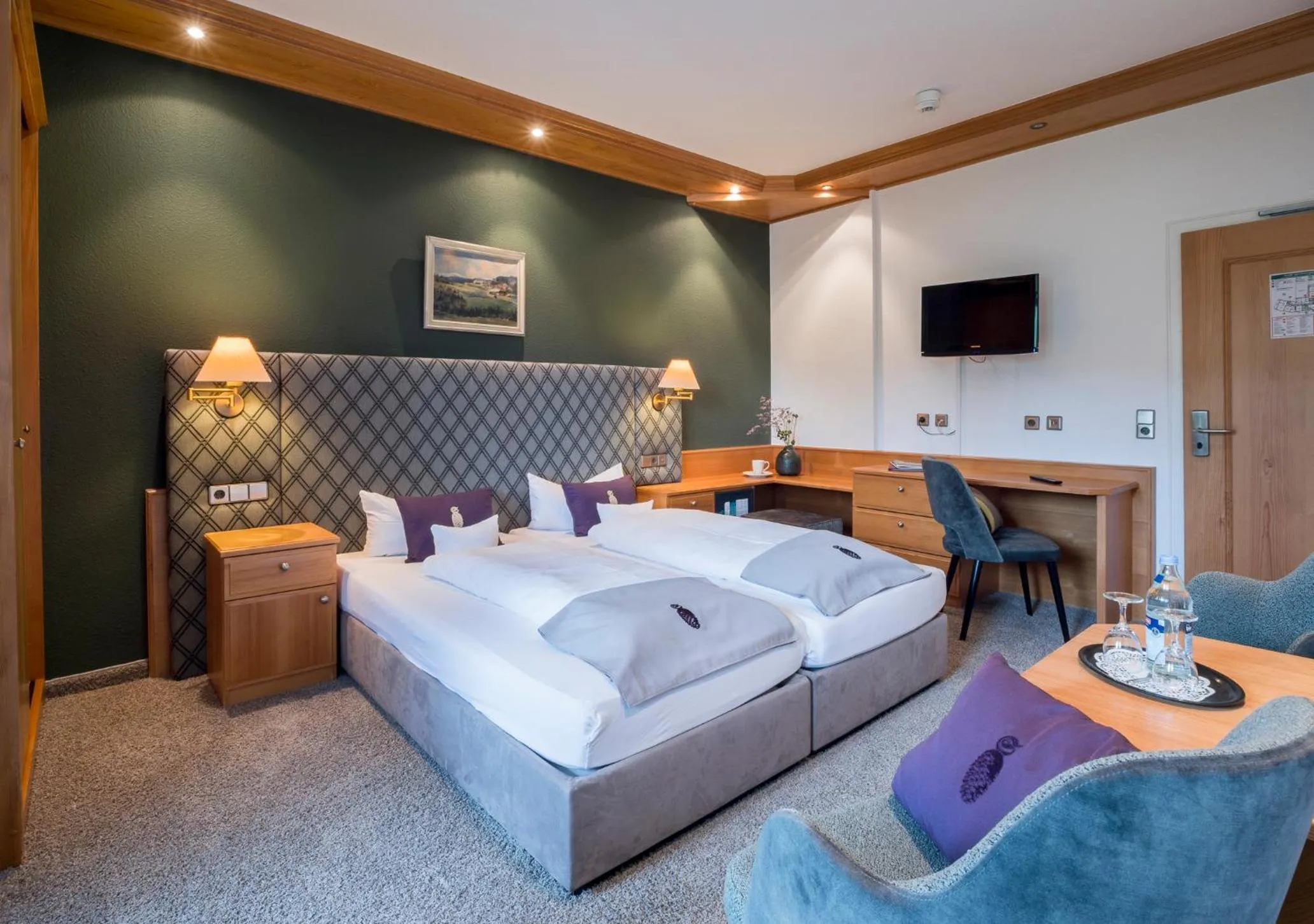 Photo of the whole room, Bed in Hotel Schwarzwaldhof