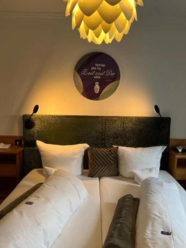 Bed in Hotel Schwarzwaldhof