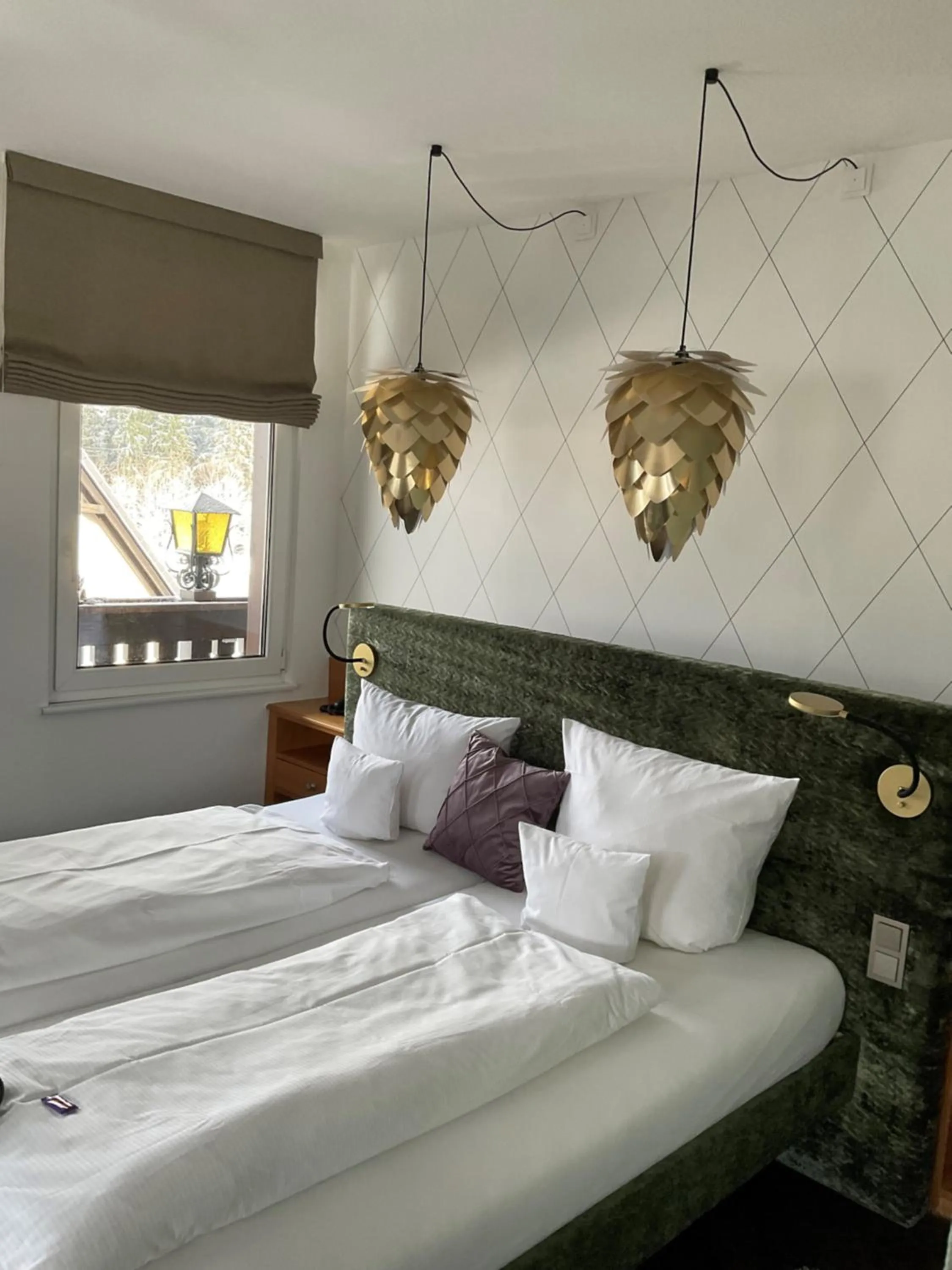 Bed in Hotel Schwarzwaldhof