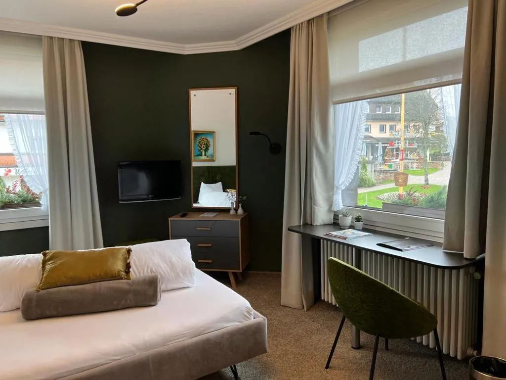 Bed in Hotel Schwarzwaldhof