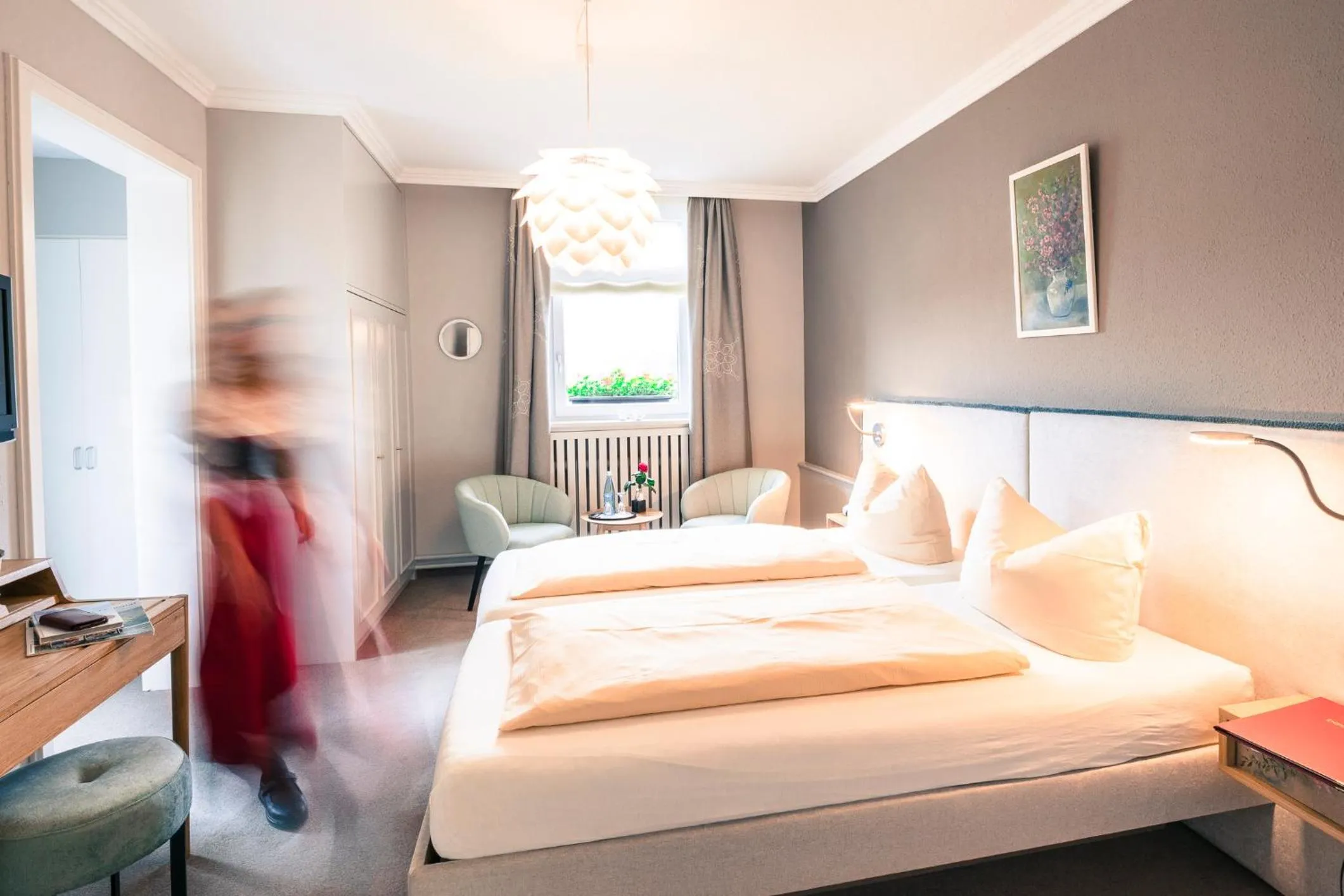 Bed in Hotel Schwarzwaldhof