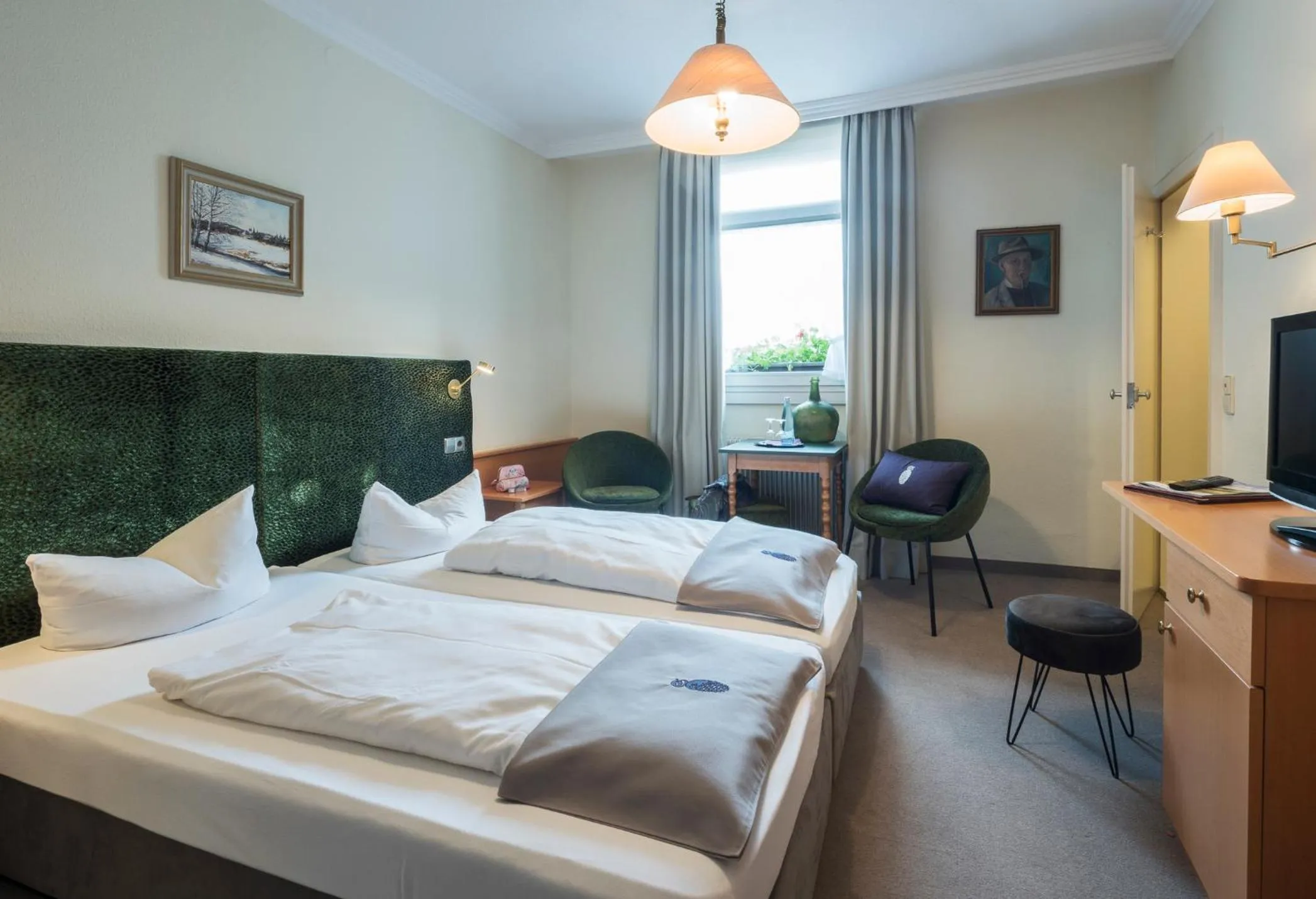 Bed in Hotel Schwarzwaldhof