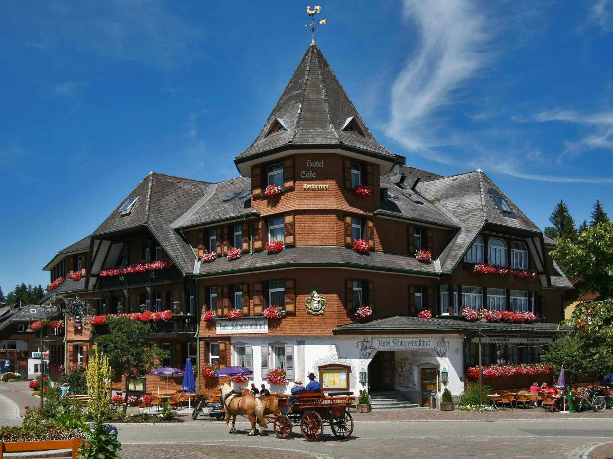 Property building in Hotel Schwarzwaldhof