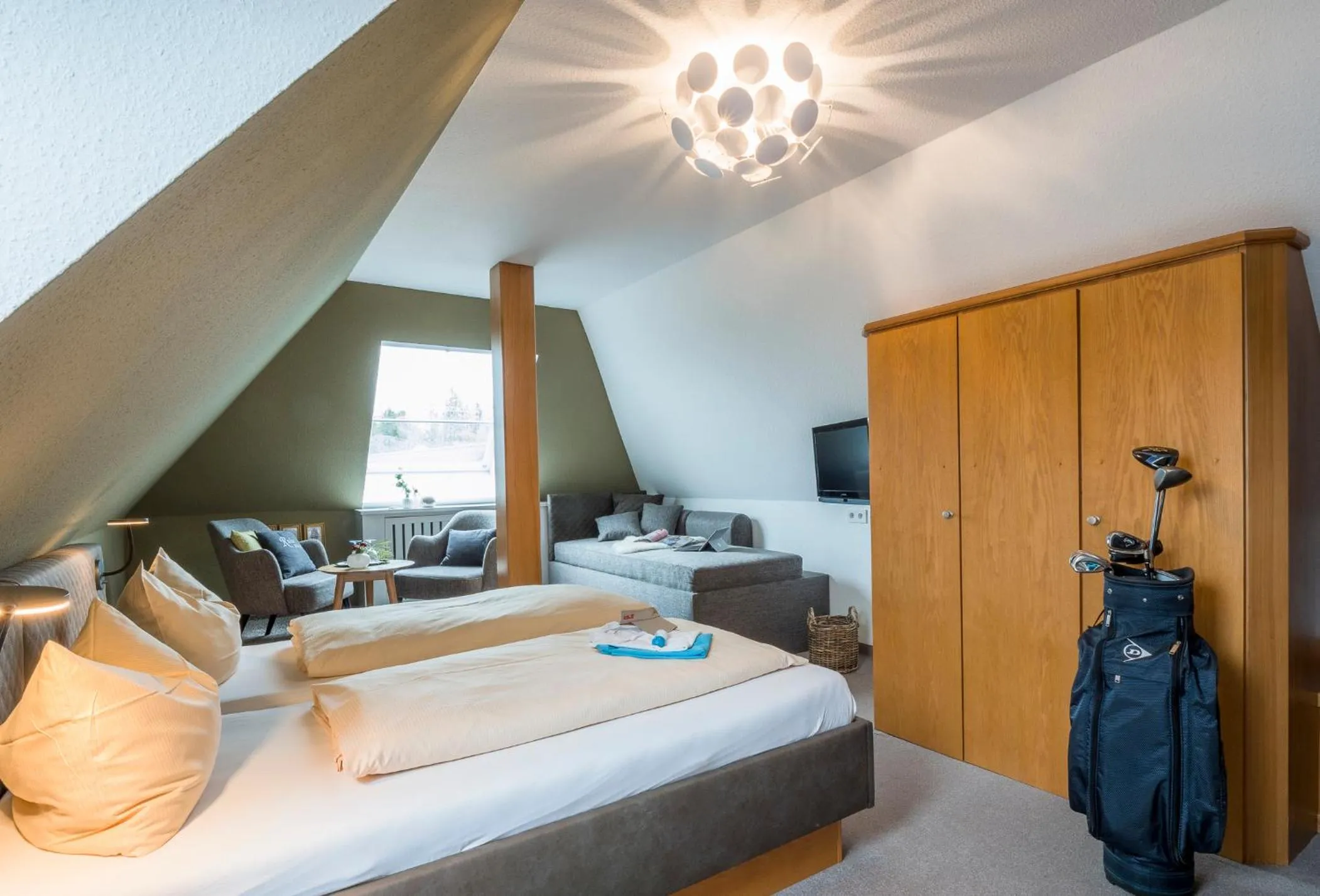 Bed in Hotel Schwarzwaldhof