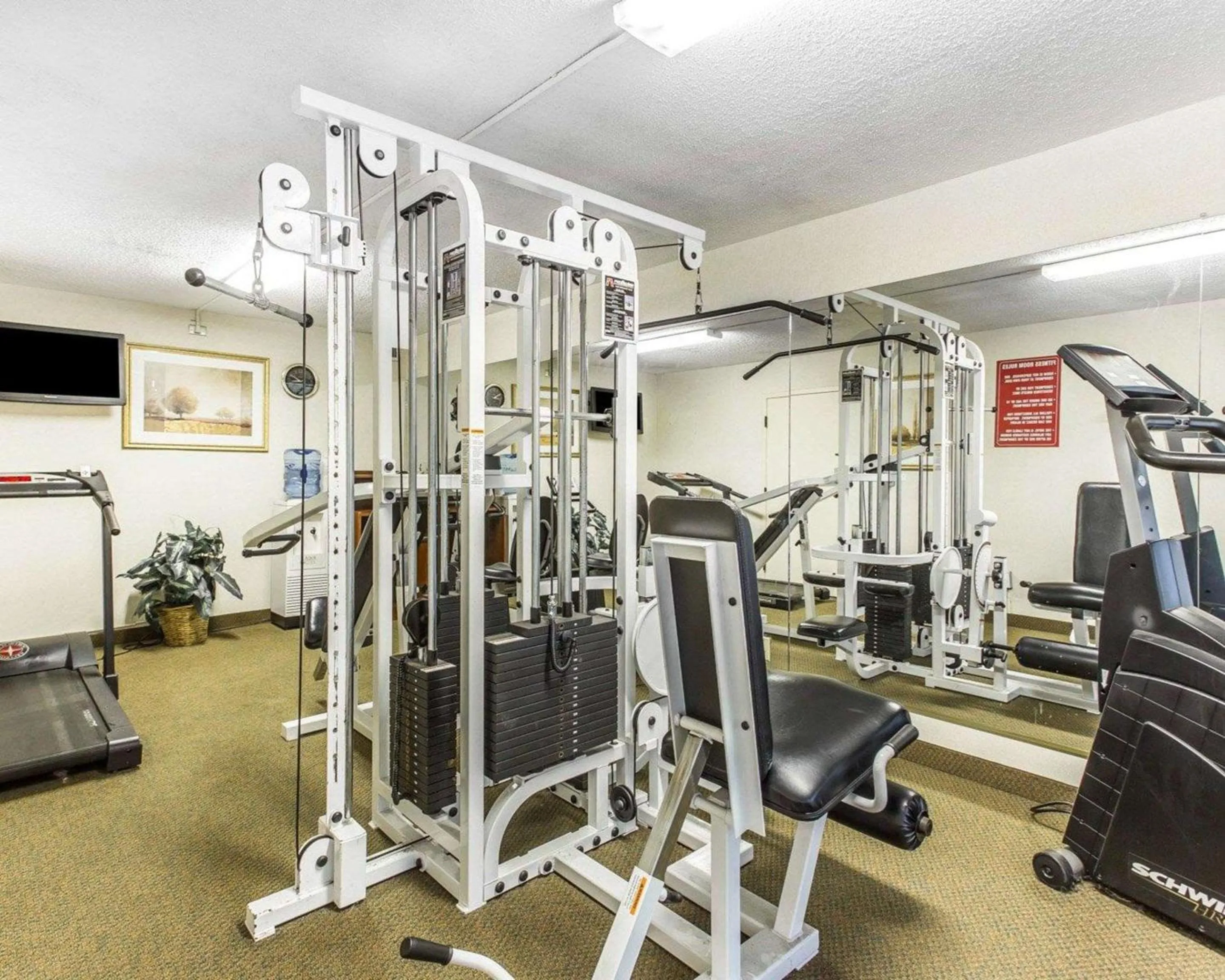 Fitness centre/facilities in Townhouse Winston Salem - University