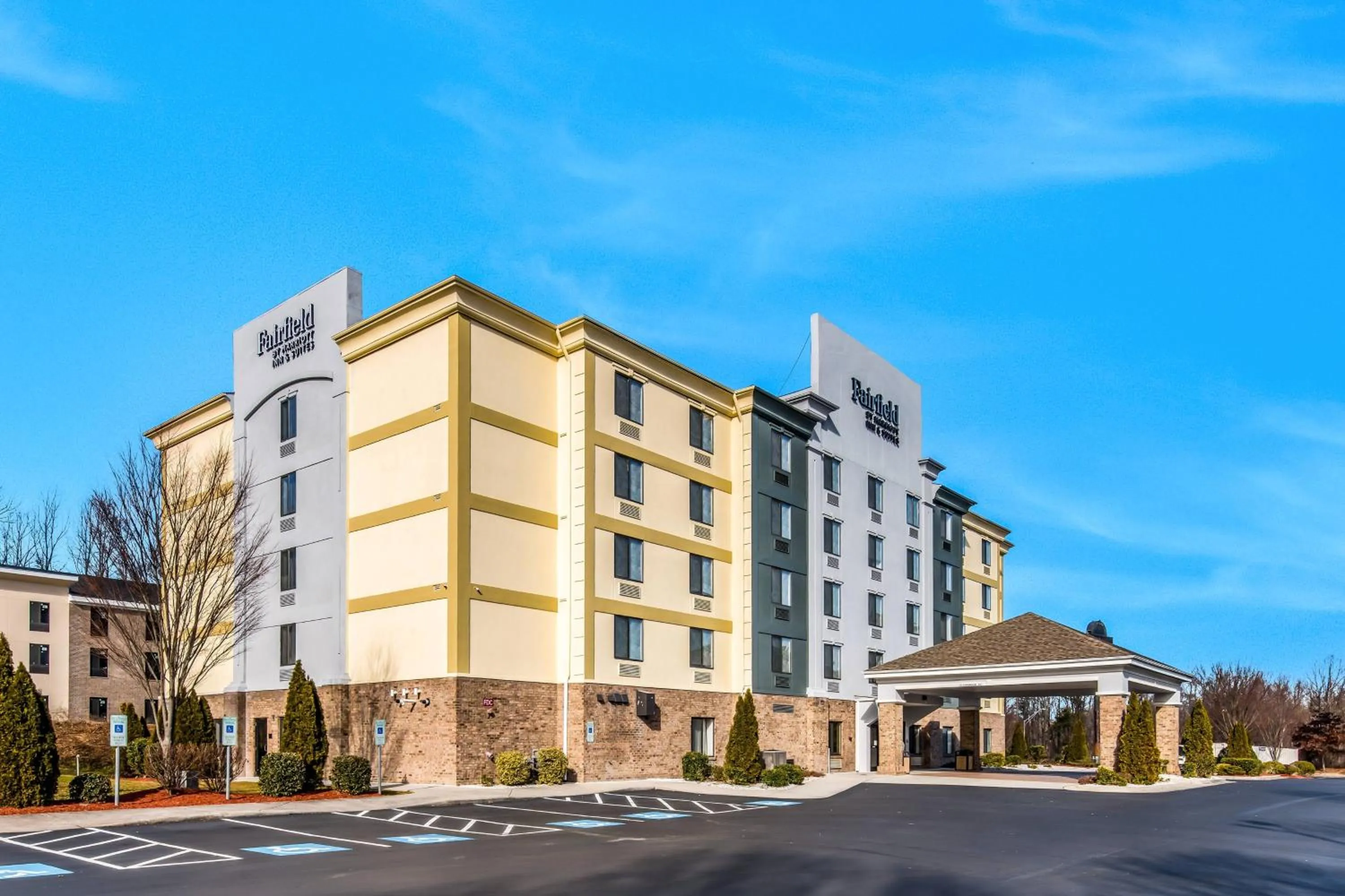 Property building in Fairfield by Marriott Inn & Suites Greensboro Coliseum Area