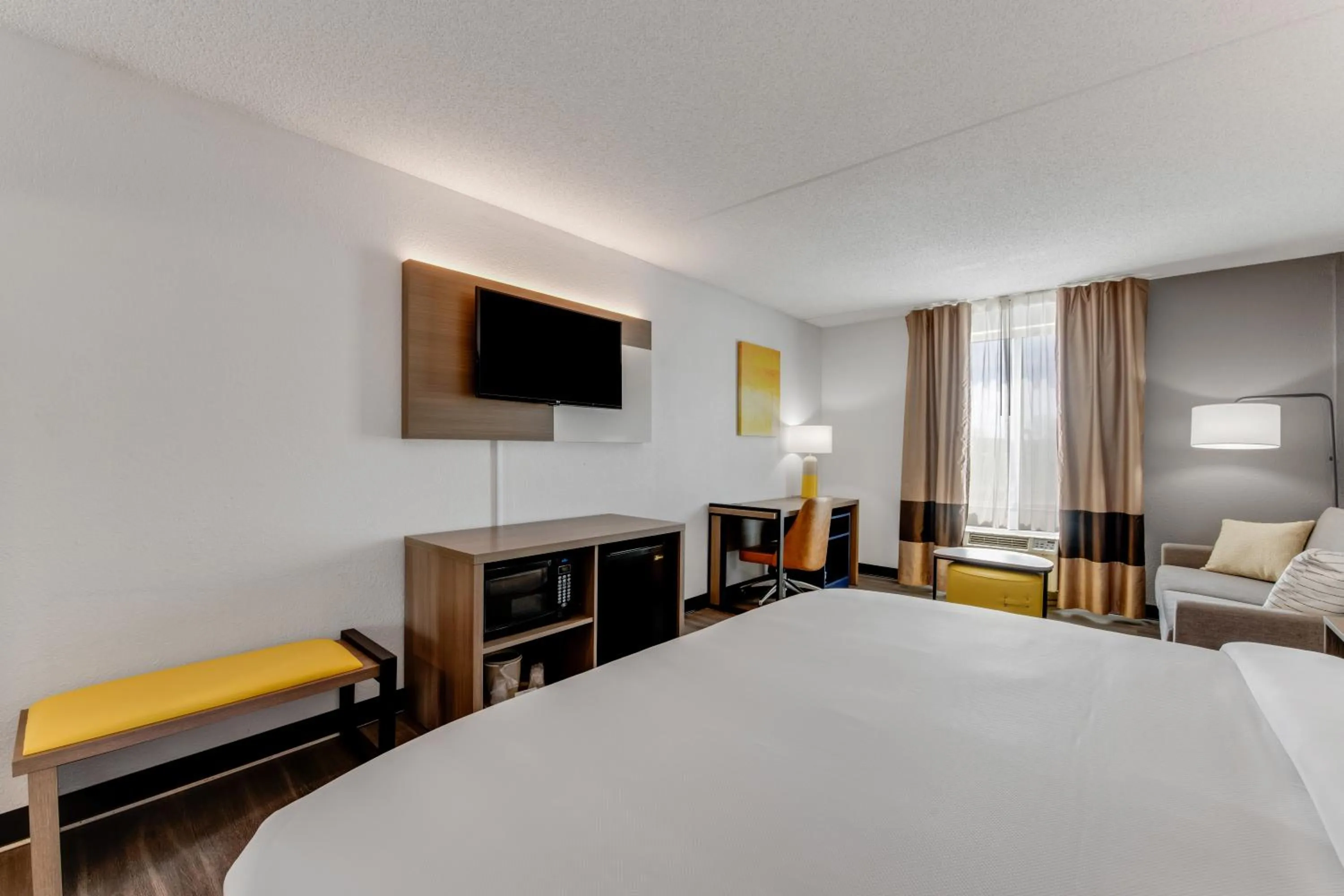 TV and multimedia, Bed in Comfort Inn Thomasville I-85