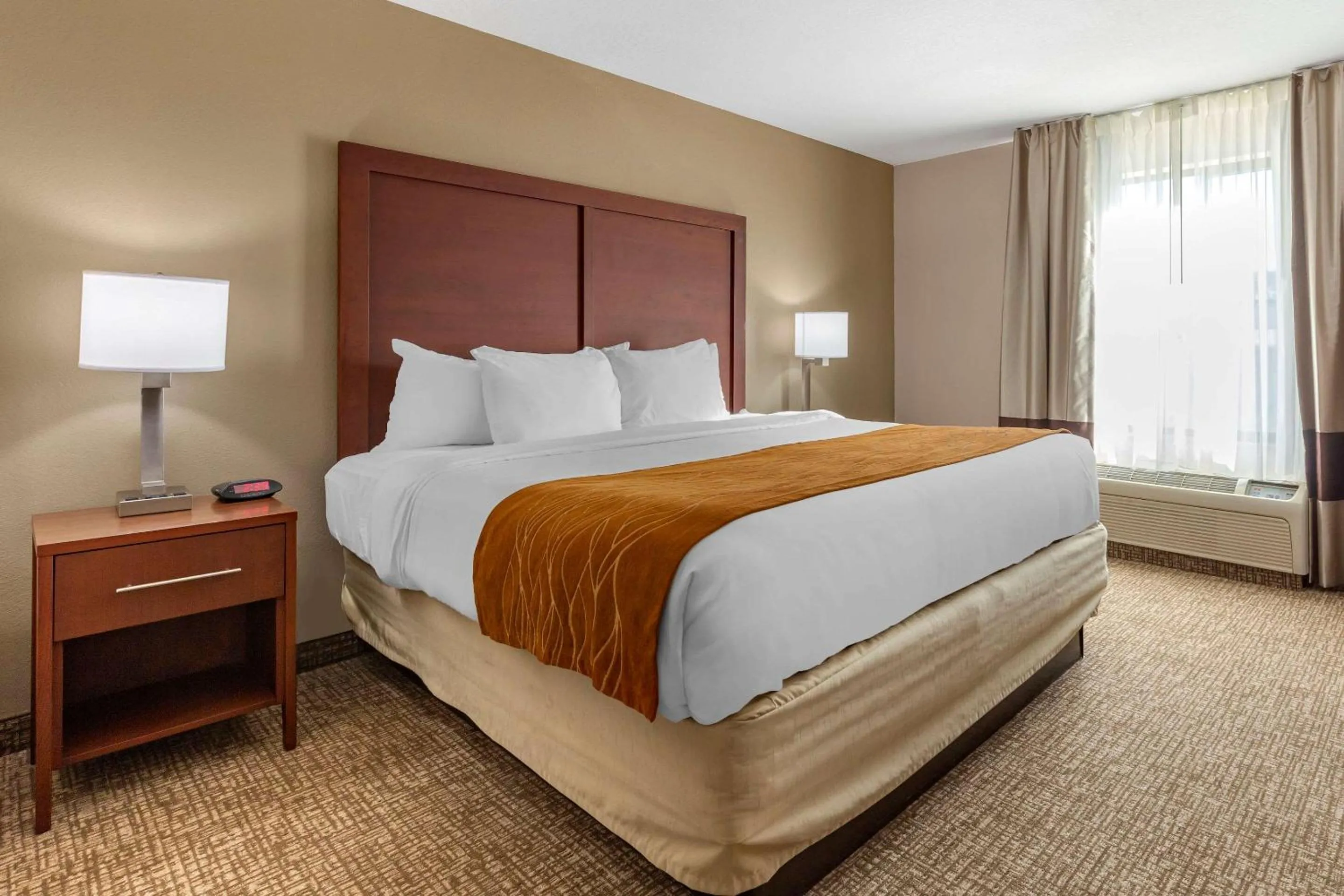 Photo of the whole room, Bed in Comfort Inn Smithfield near I-95