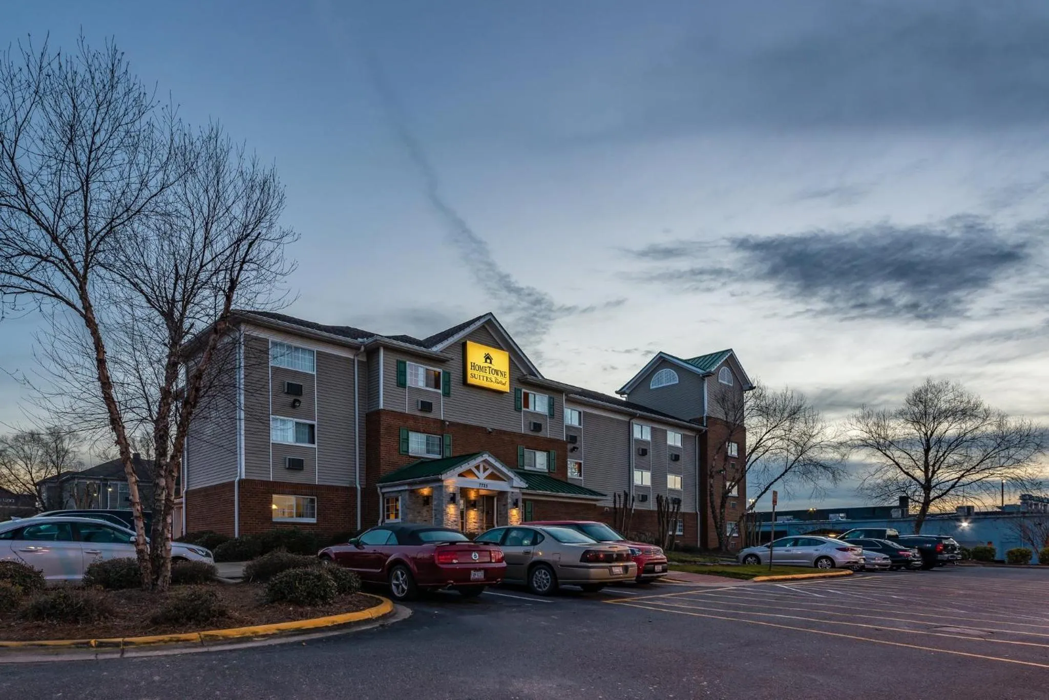 Property building in HomeTowne Studios & Suites by Red Roof Charlotte - Concord