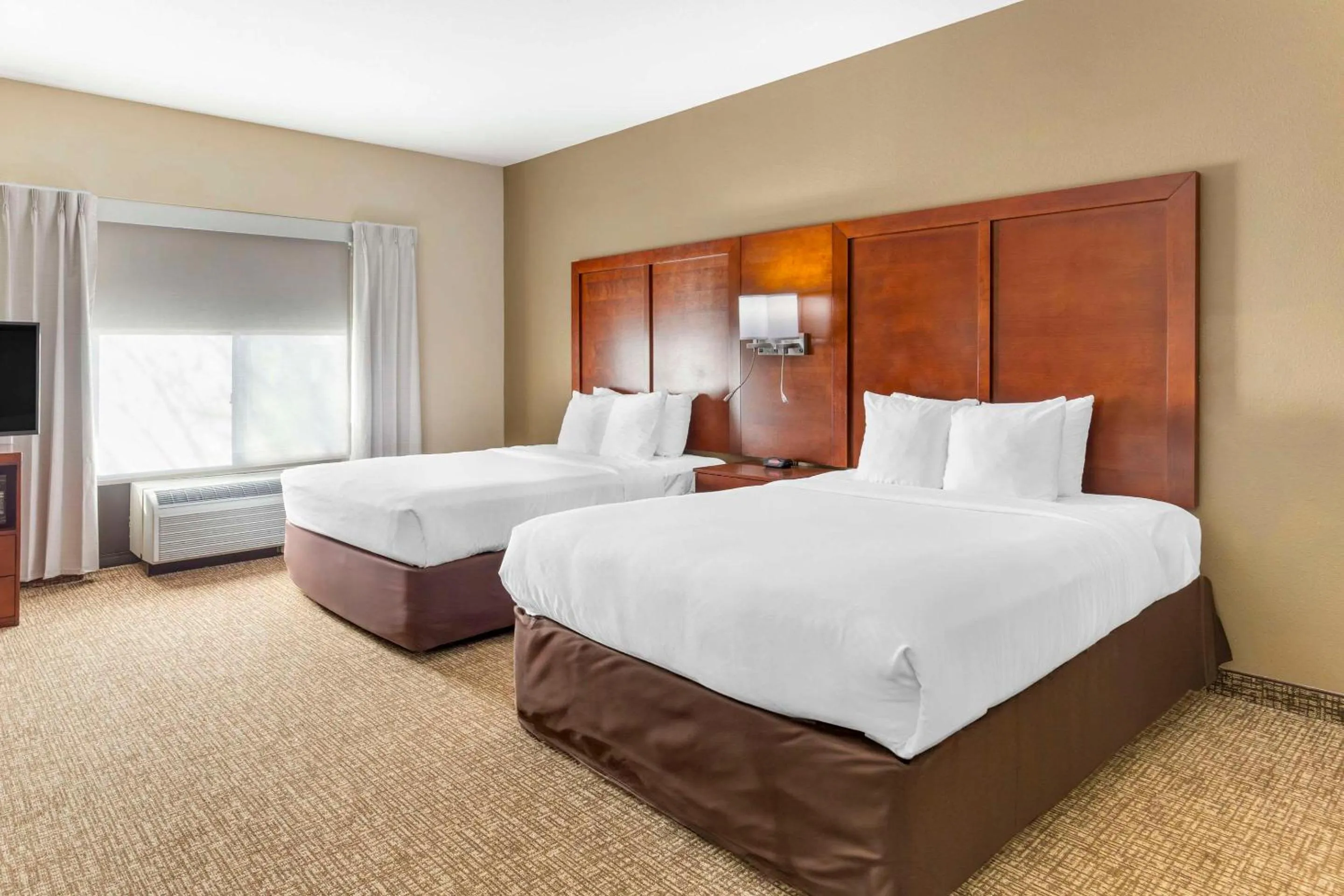 Bedroom, Bed in Comfort Suites Wilson - I - 95