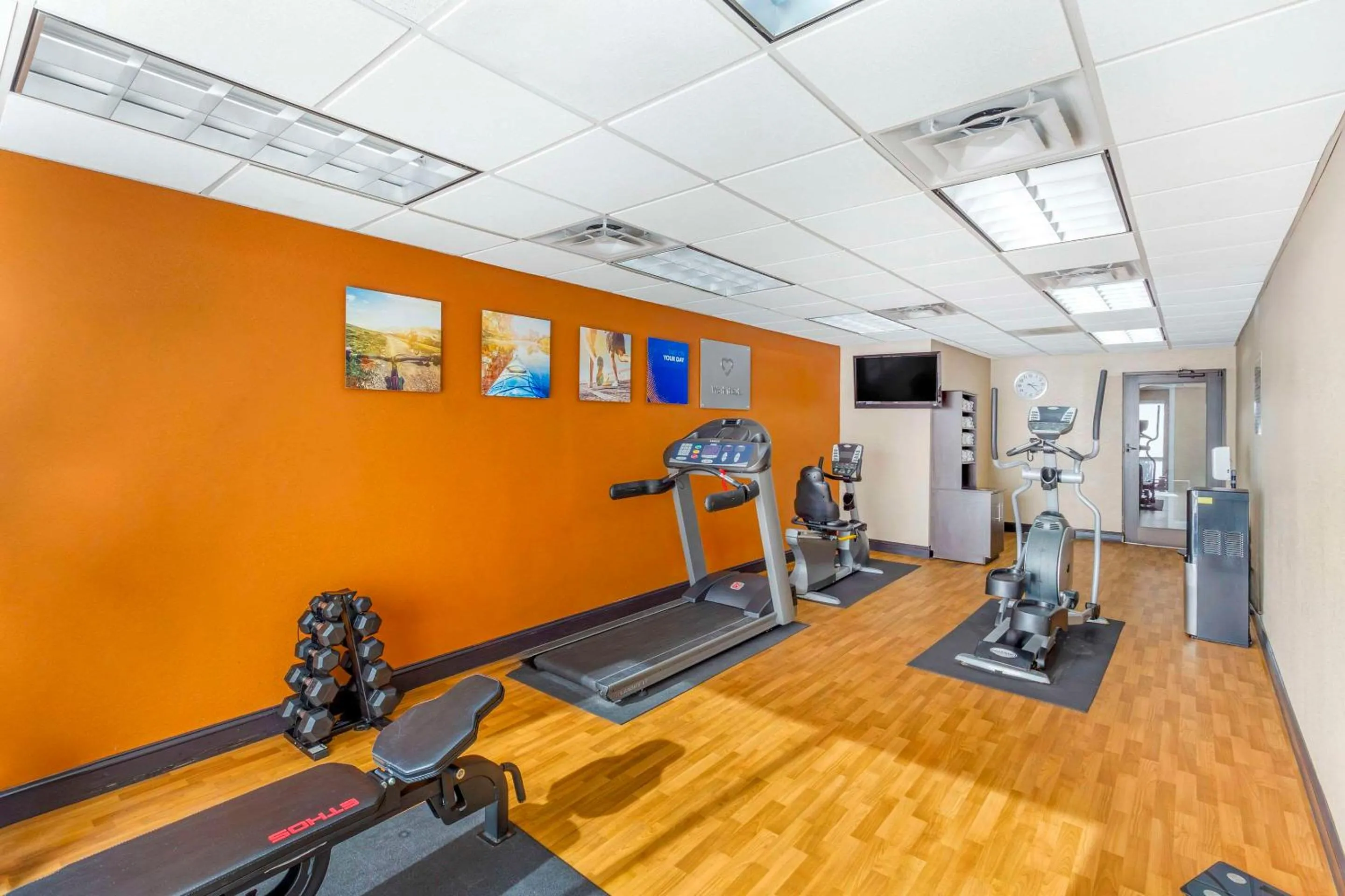 Fitness centre/facilities in Comfort Suites Wilson - I - 95