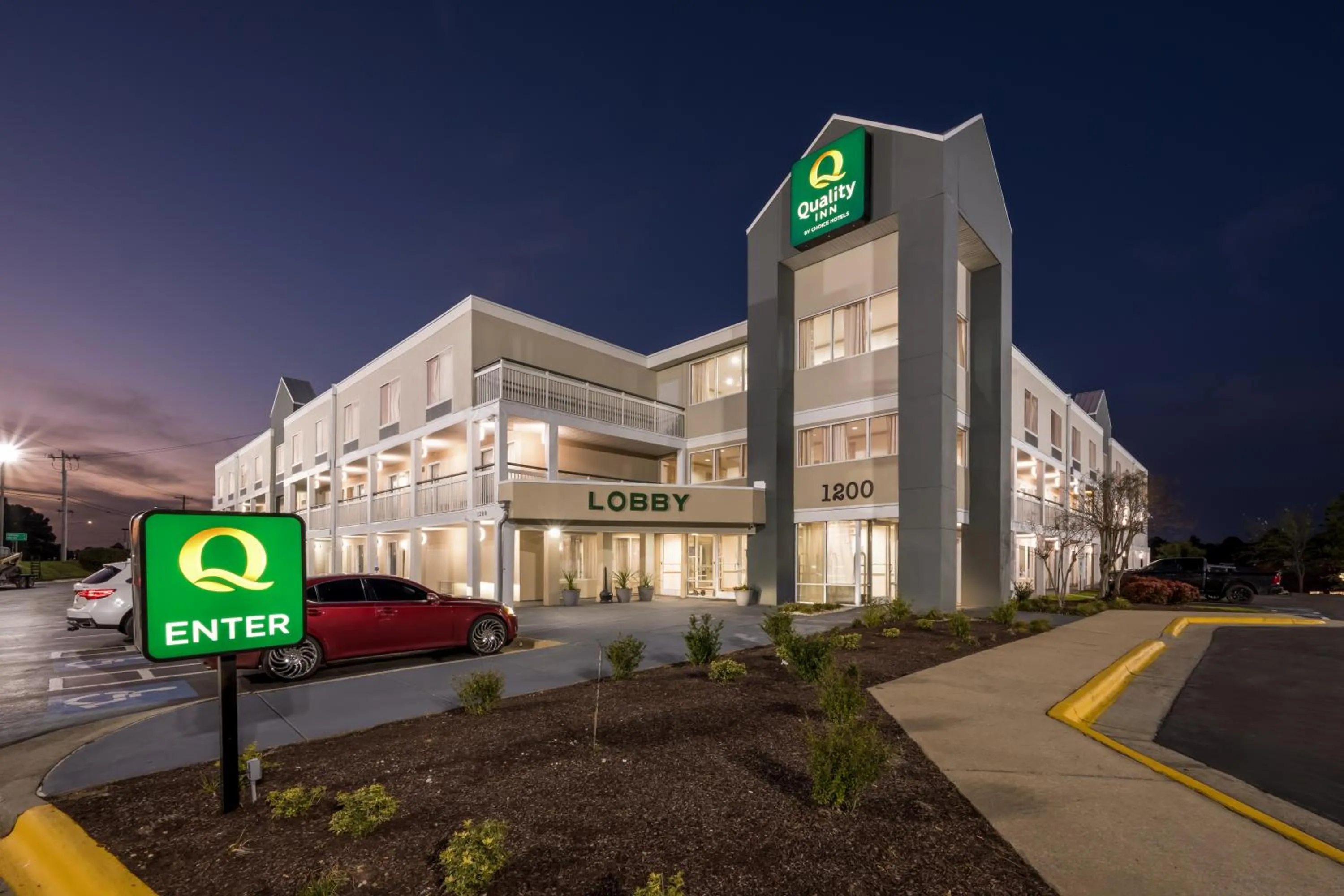 Property building in Quality Inn Rocky Mount - Golden East Area