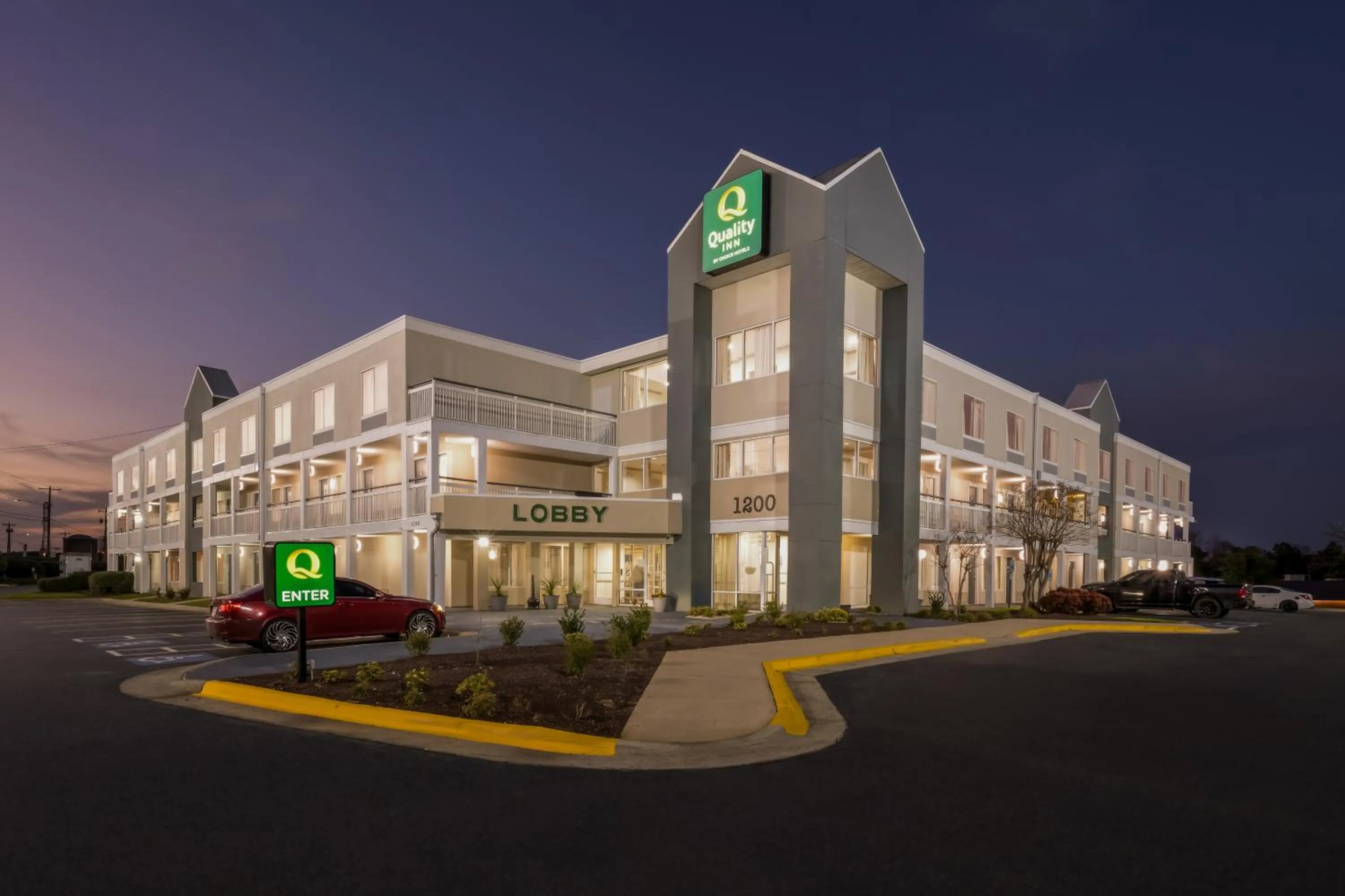Property building in Quality Inn Rocky Mount - Golden East Area