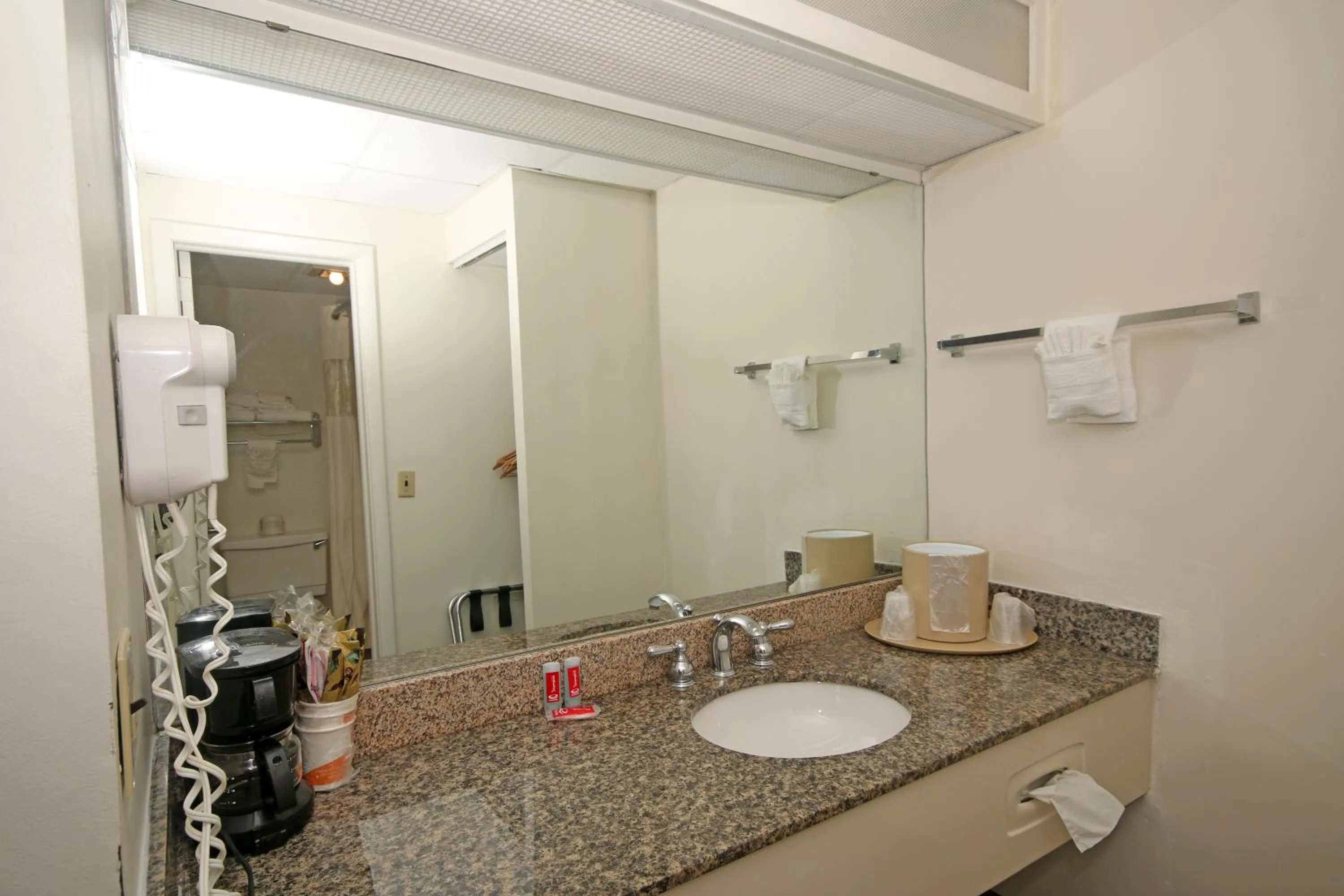 Bathroom in Econo Lodge Inn And Suites - Pilot Mountain