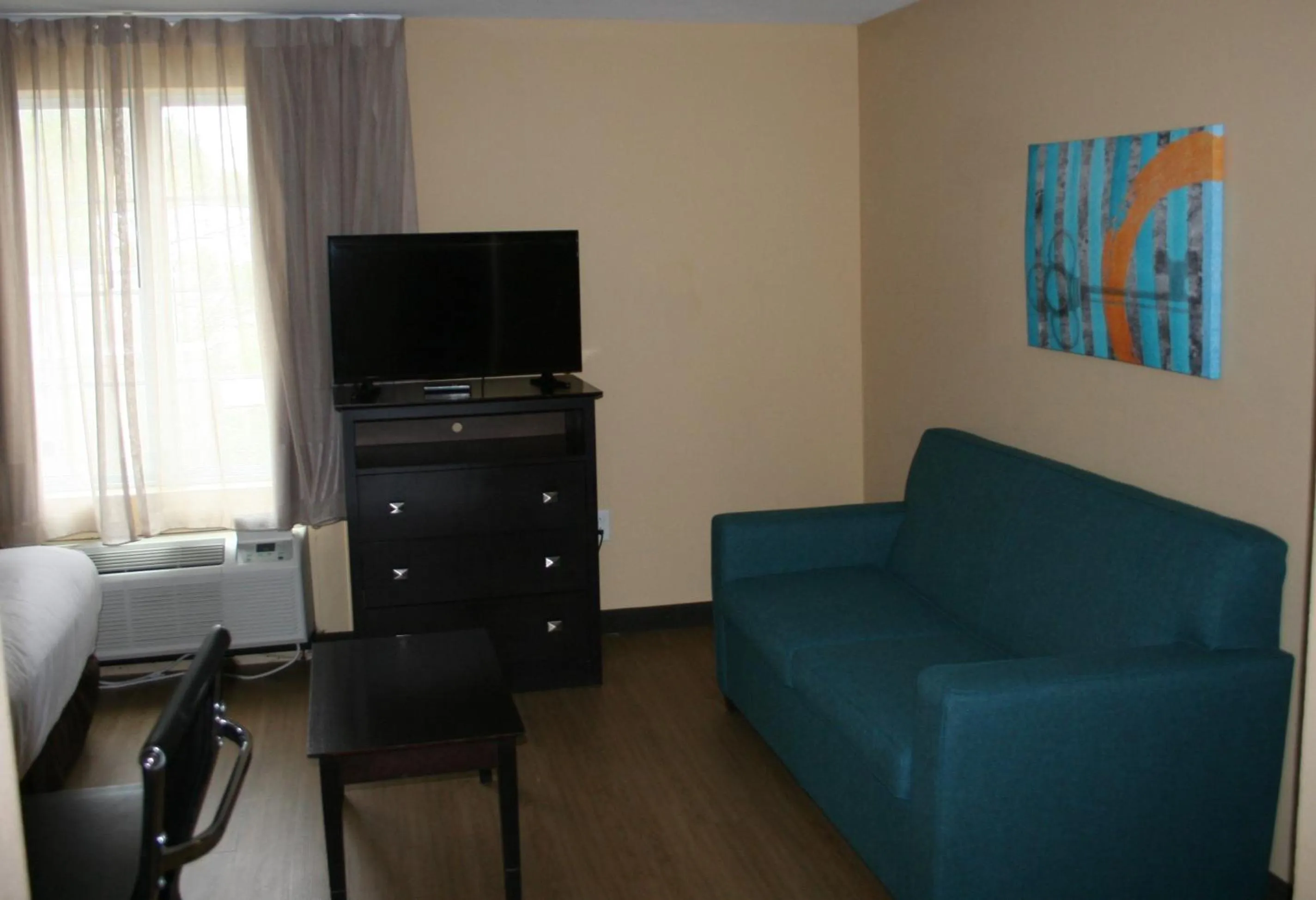 TV and multimedia in MainStay Suites Jacksonville near Camp Lejeune
